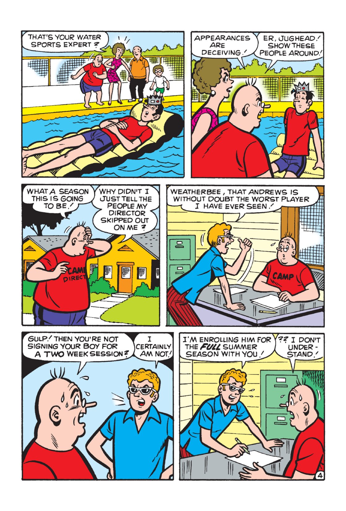 Read online Archie's Camp Tales comic -  Issue # TPB - 78