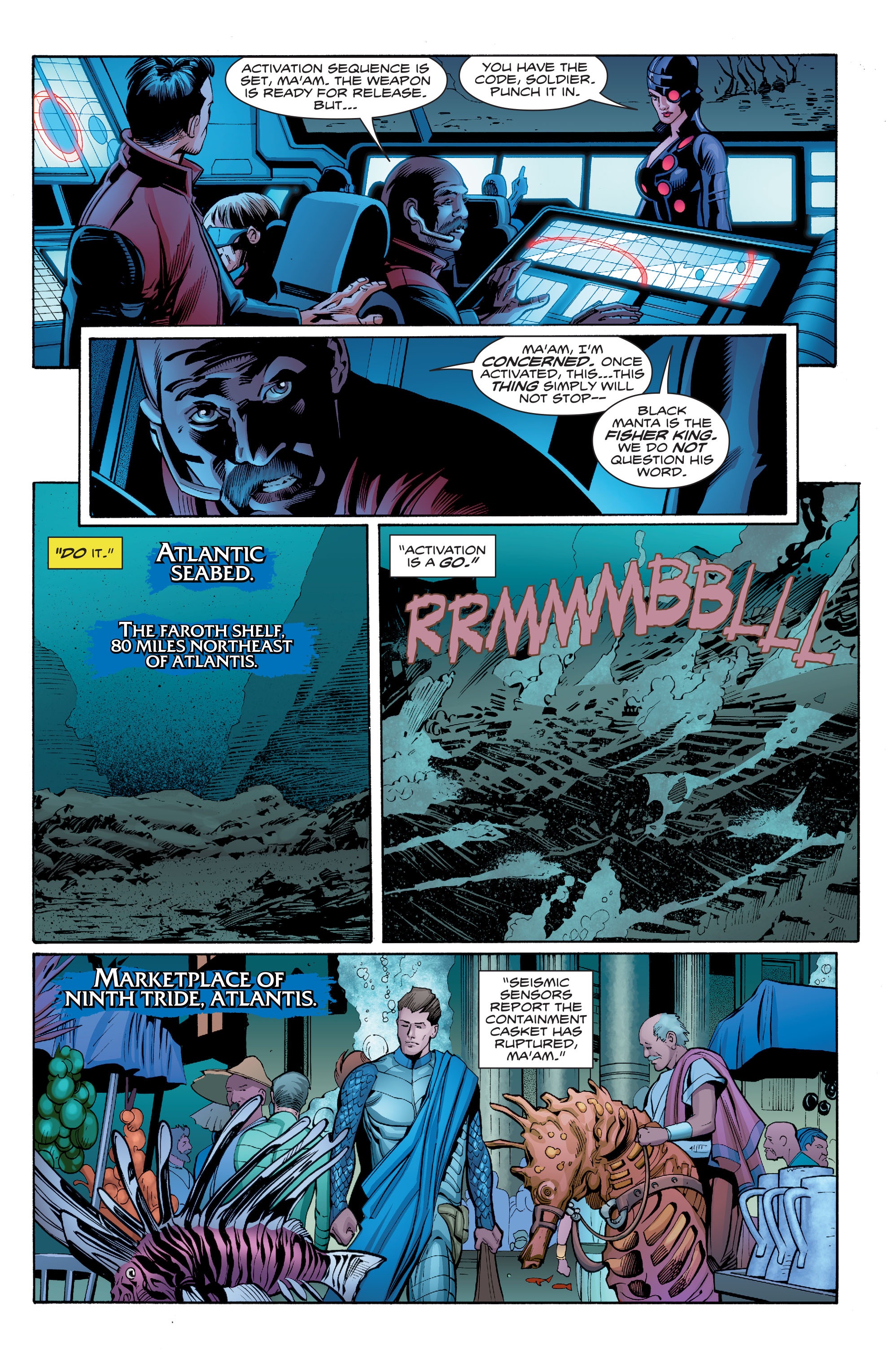 Read online Aquaman (2016) comic -  Issue #7 - 21
