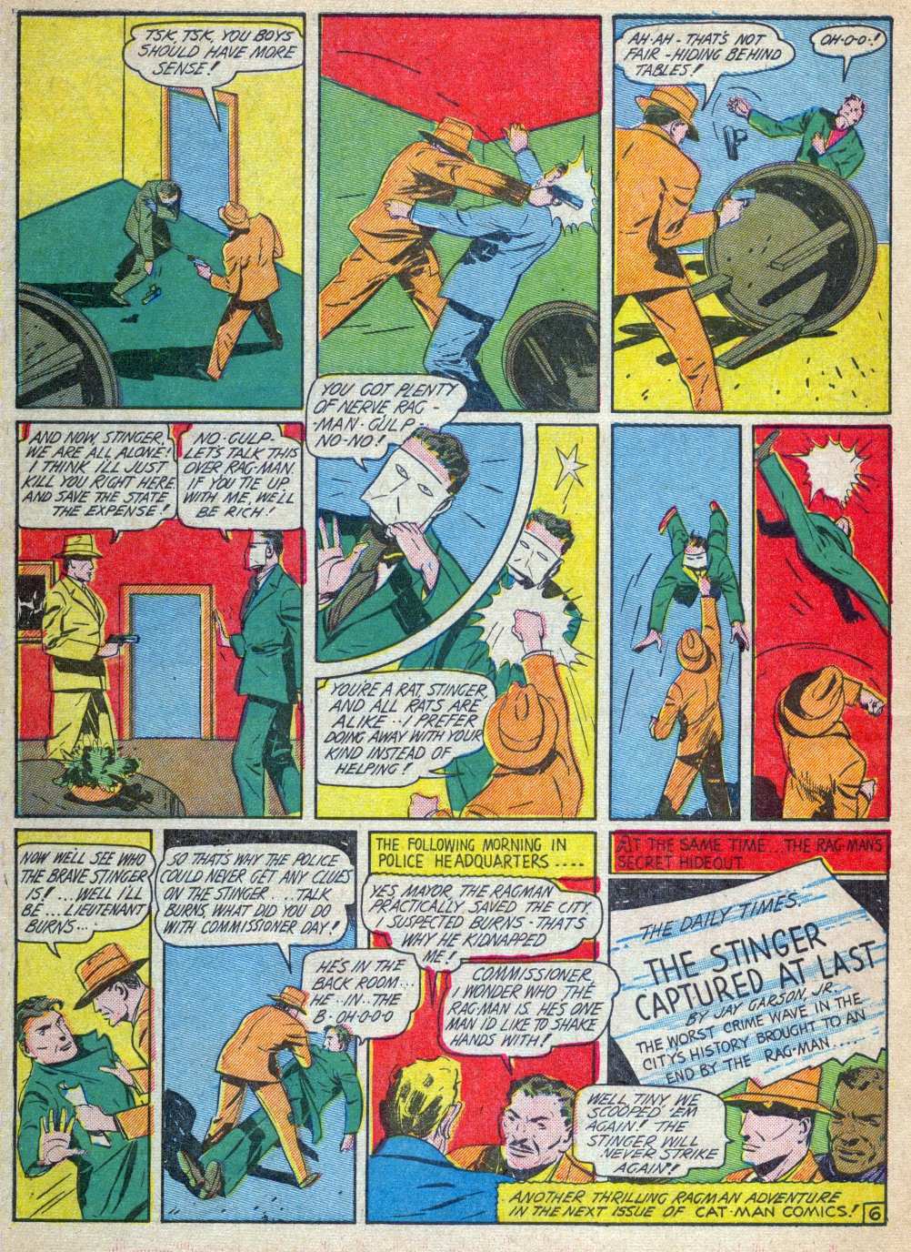 Read online Cat-Man Comics comic -  Issue #3 - 16