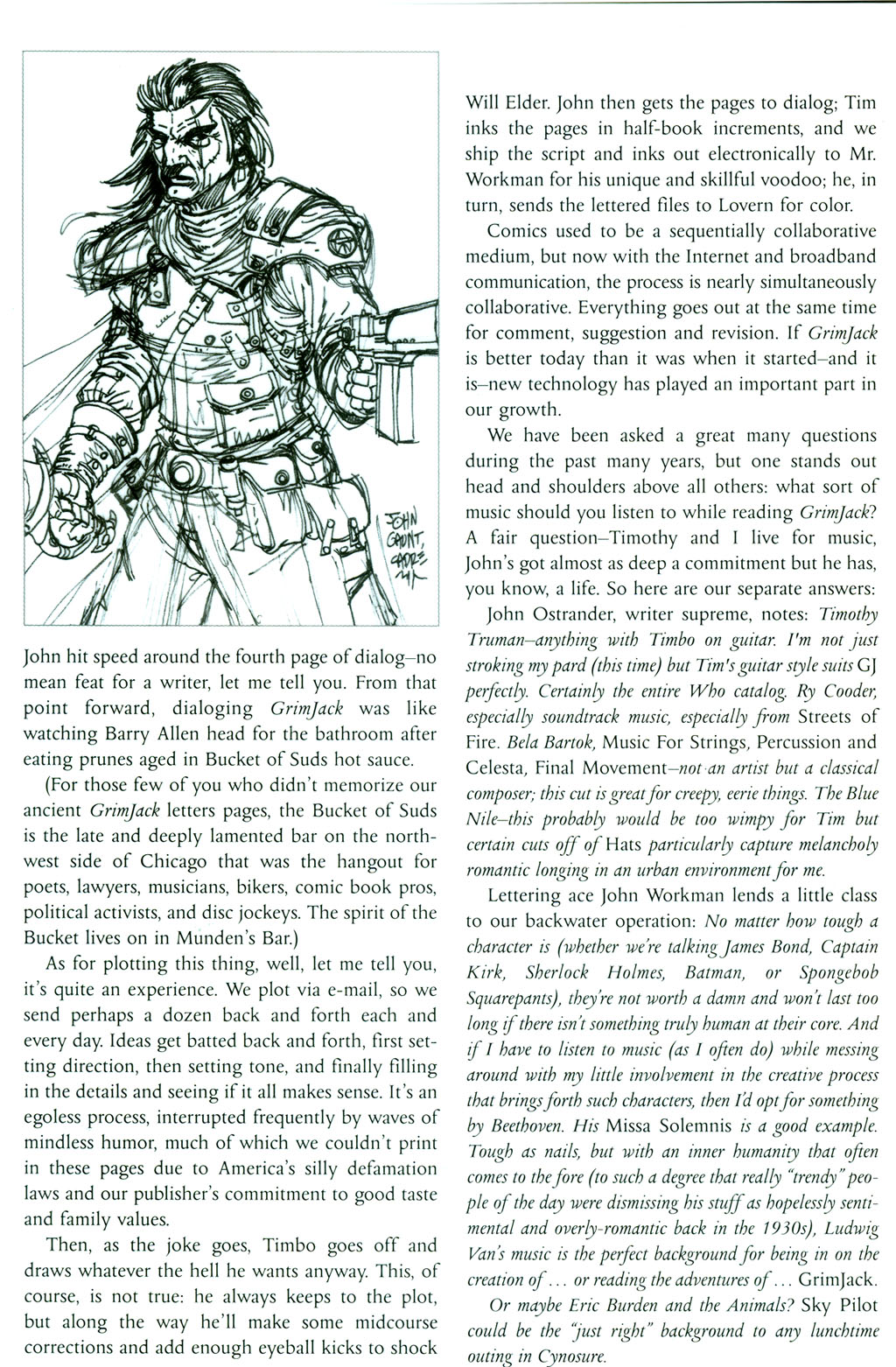 Read online Grimjack: Killer Instinct comic -  Issue # _Ashcan Edition - 16
