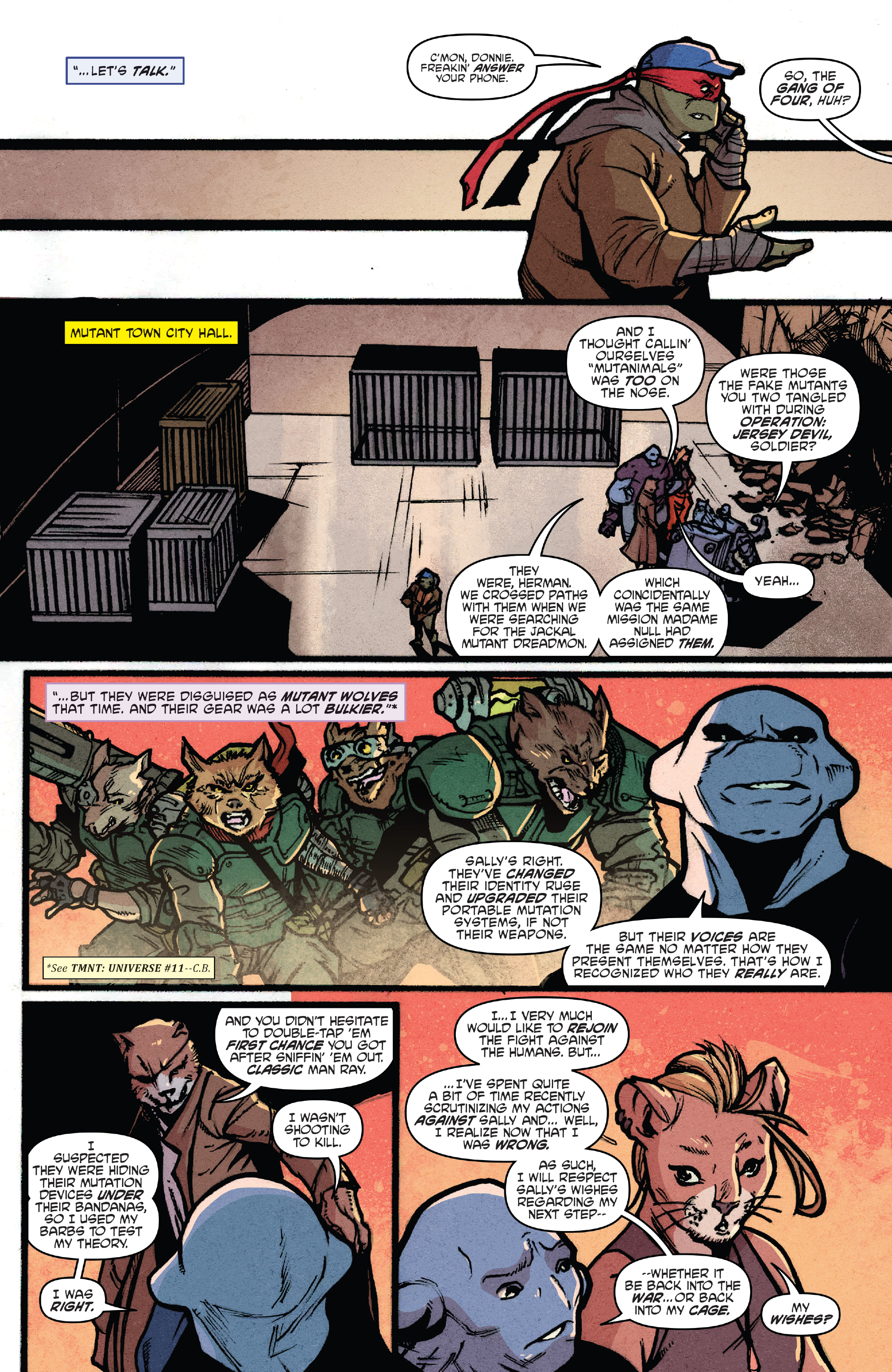 Read online Teenage Mutant Ninja Turtles: The Armageddon Game comic -  Issue #5 - 21