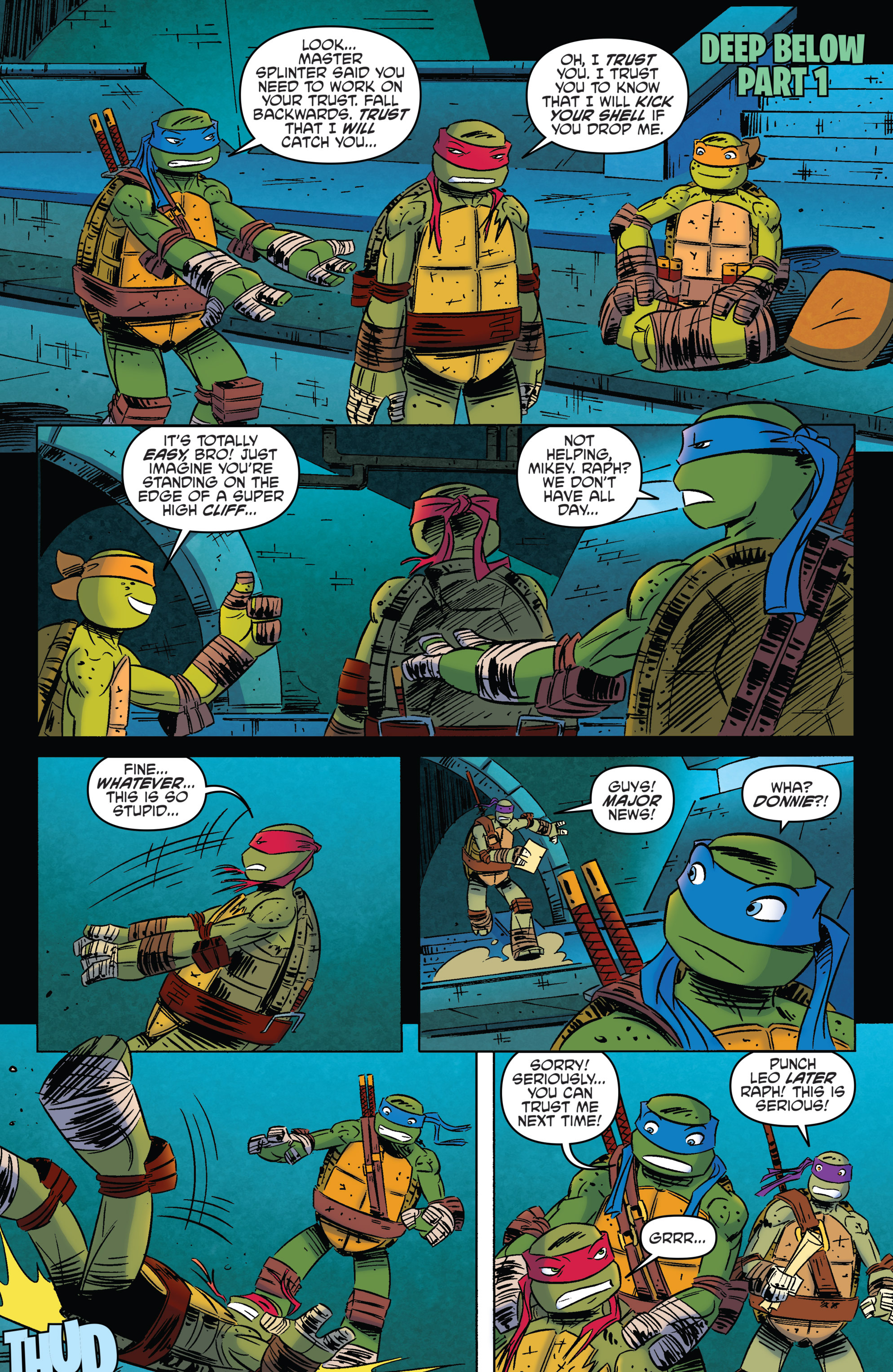 Read online Teenage Mutant Ninja Turtles New Animated Adventures comic -  Issue #17 - 3