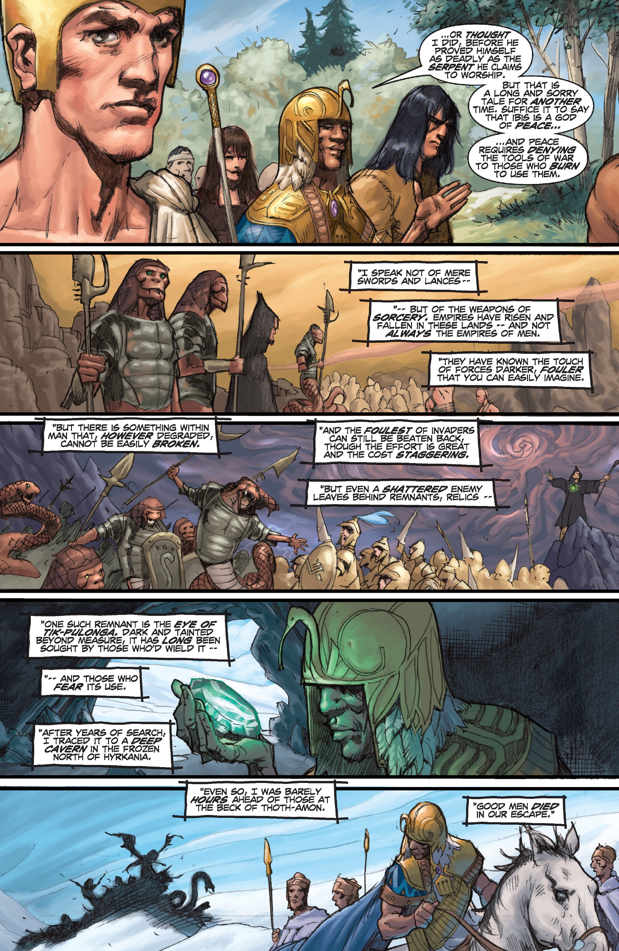 Read online Conan Chronicles Epic Collection comic -  Issue # TPB Out of the Darksome Hills (Part 3) - 83