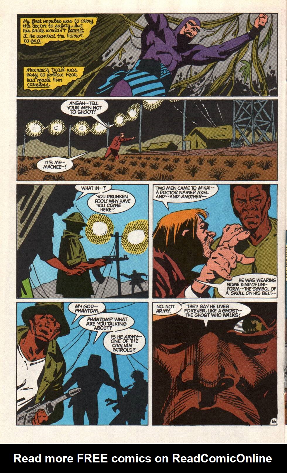 Read online The Phantom (1989) comic -  Issue #10 - 17