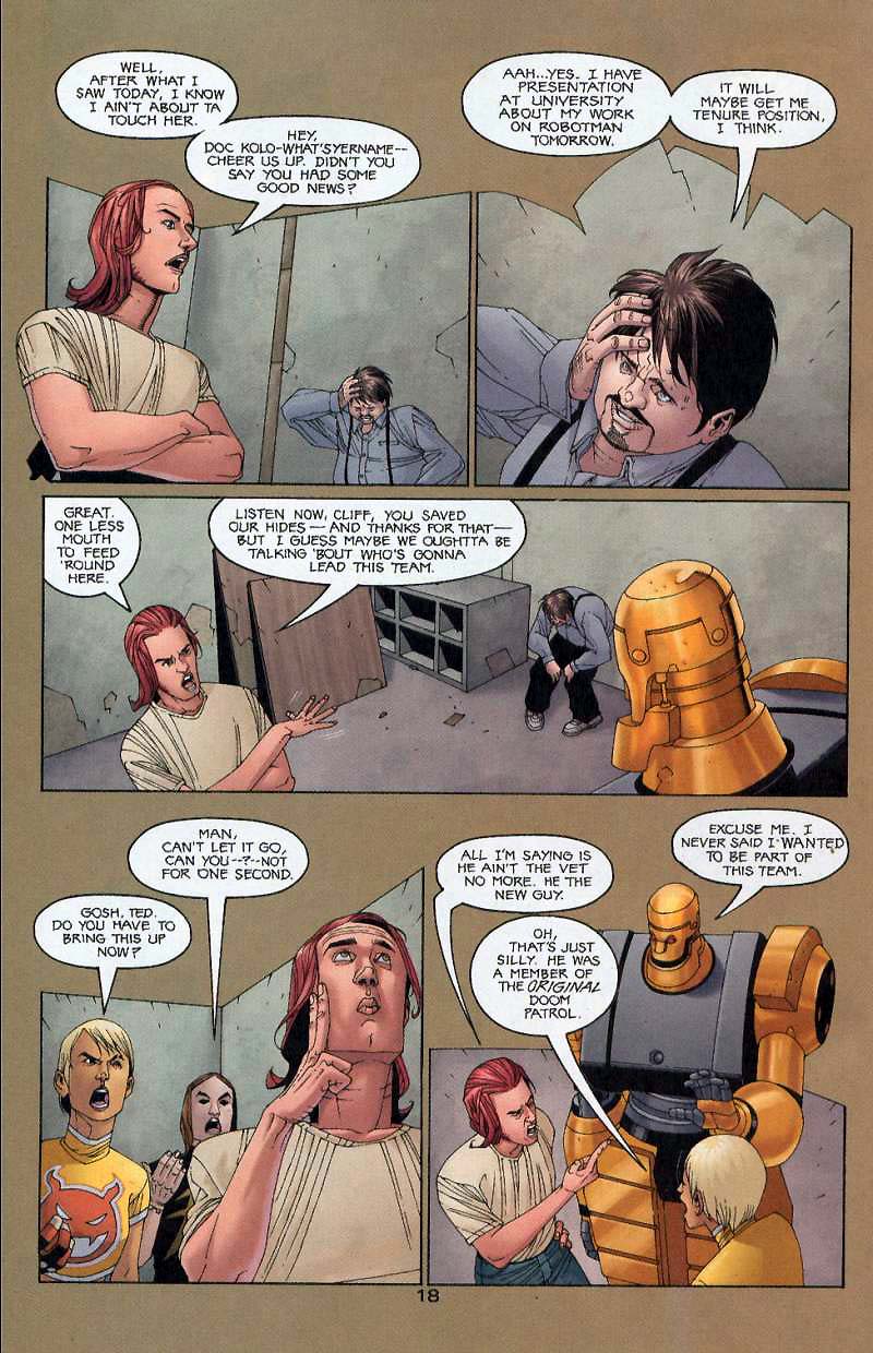 Read online Doom Patrol (2001) comic -  Issue #8 - 18