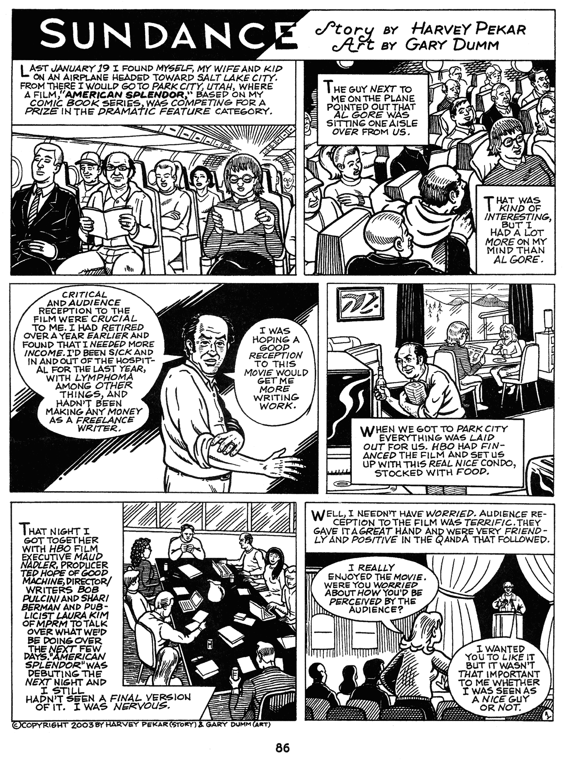 Read online American Splendor: Our Movie Year comic -  Issue # TPB (Part 1) - 81