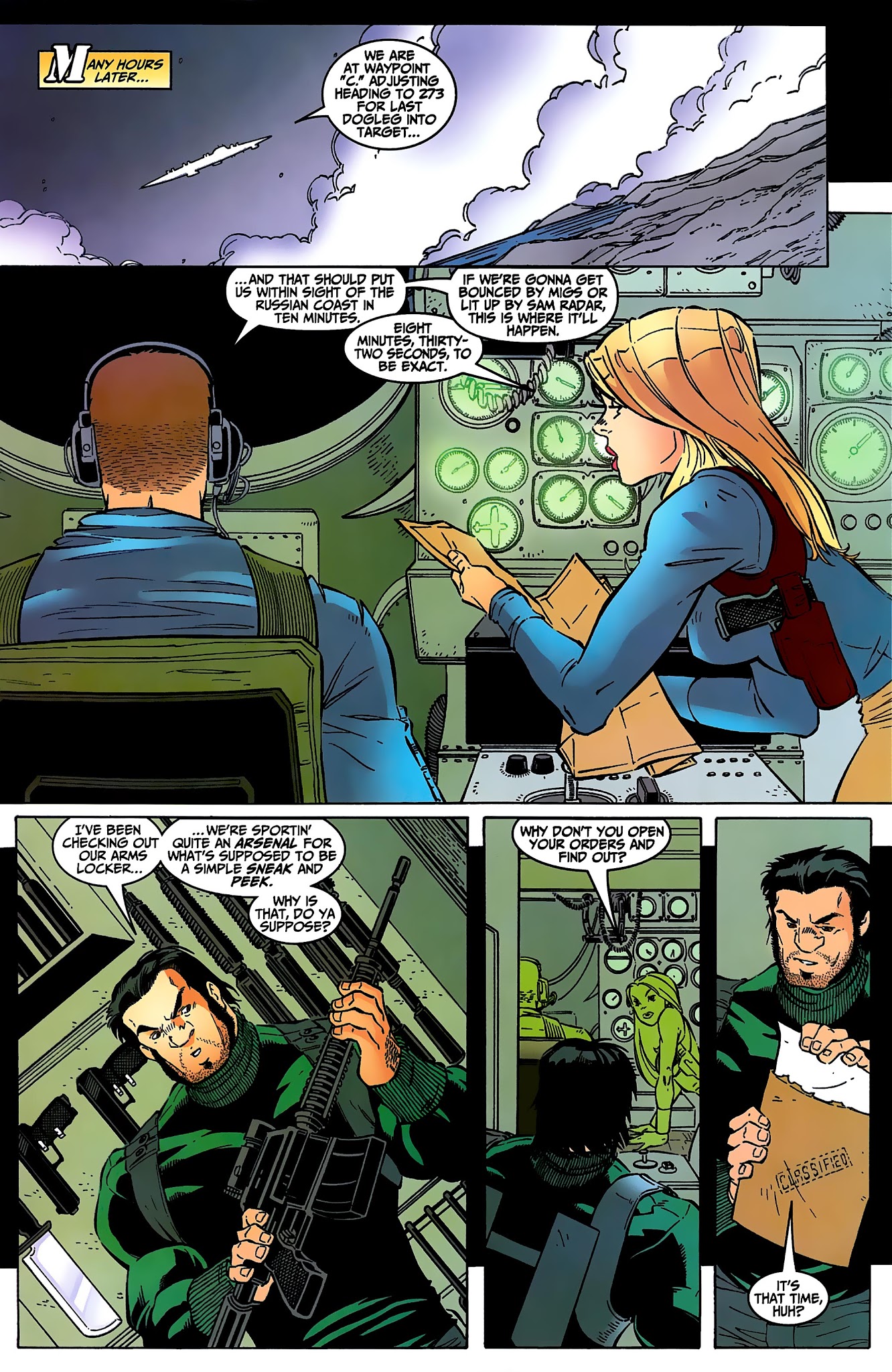 Read online Before the Fantastic Four: Ben Grimm and Logan comic -  Issue #1 - 17