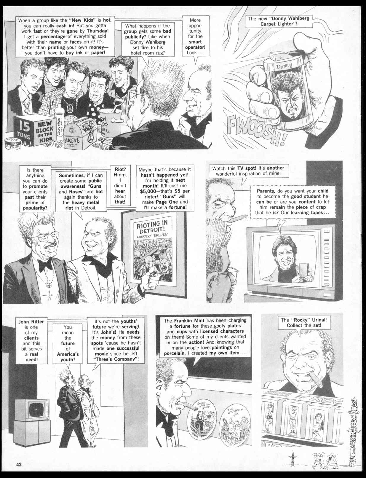 Read online MAD comic -  Issue #306 - 44