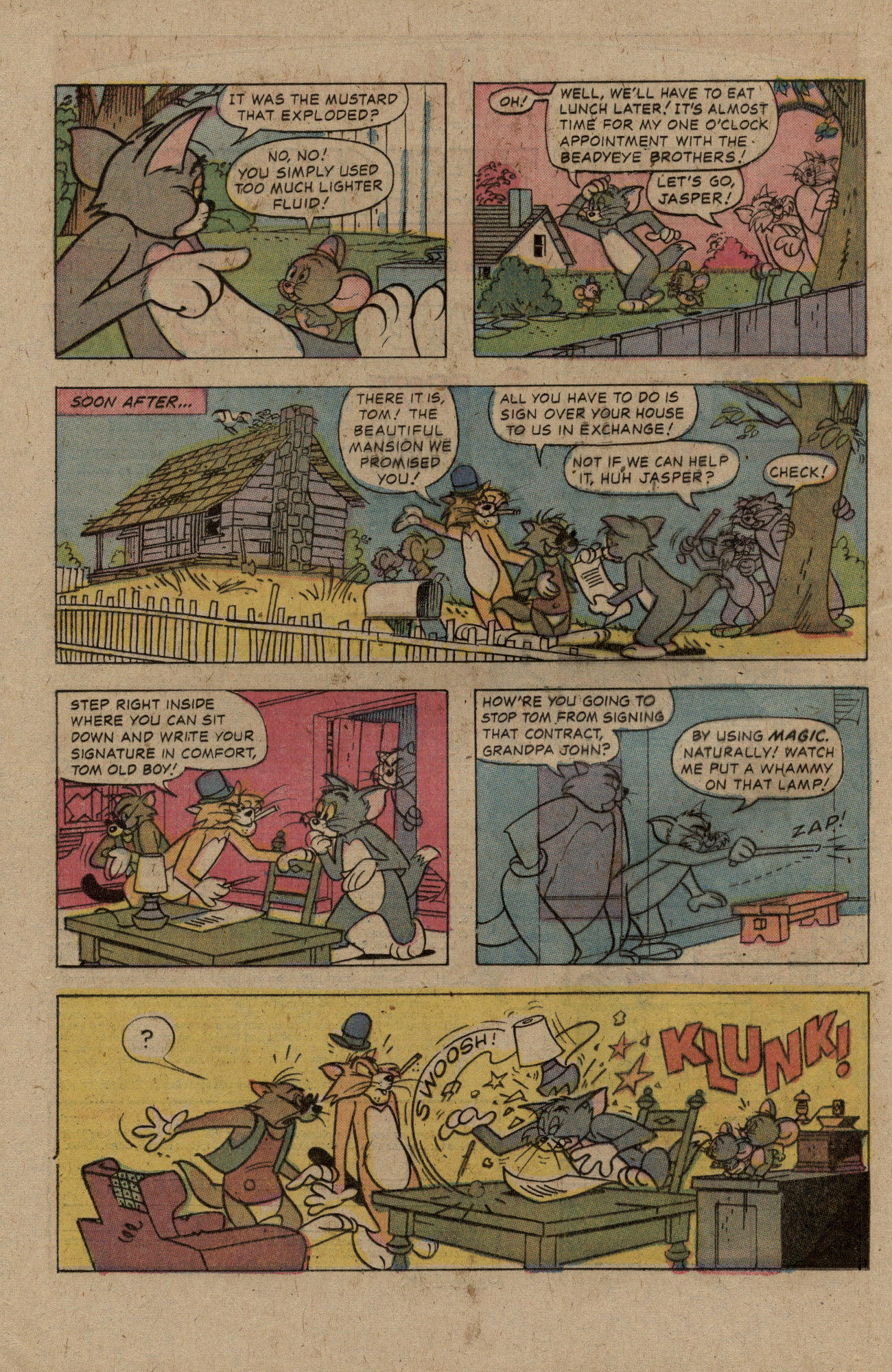 Read online Tom and Jerry comic -  Issue #289 - 35