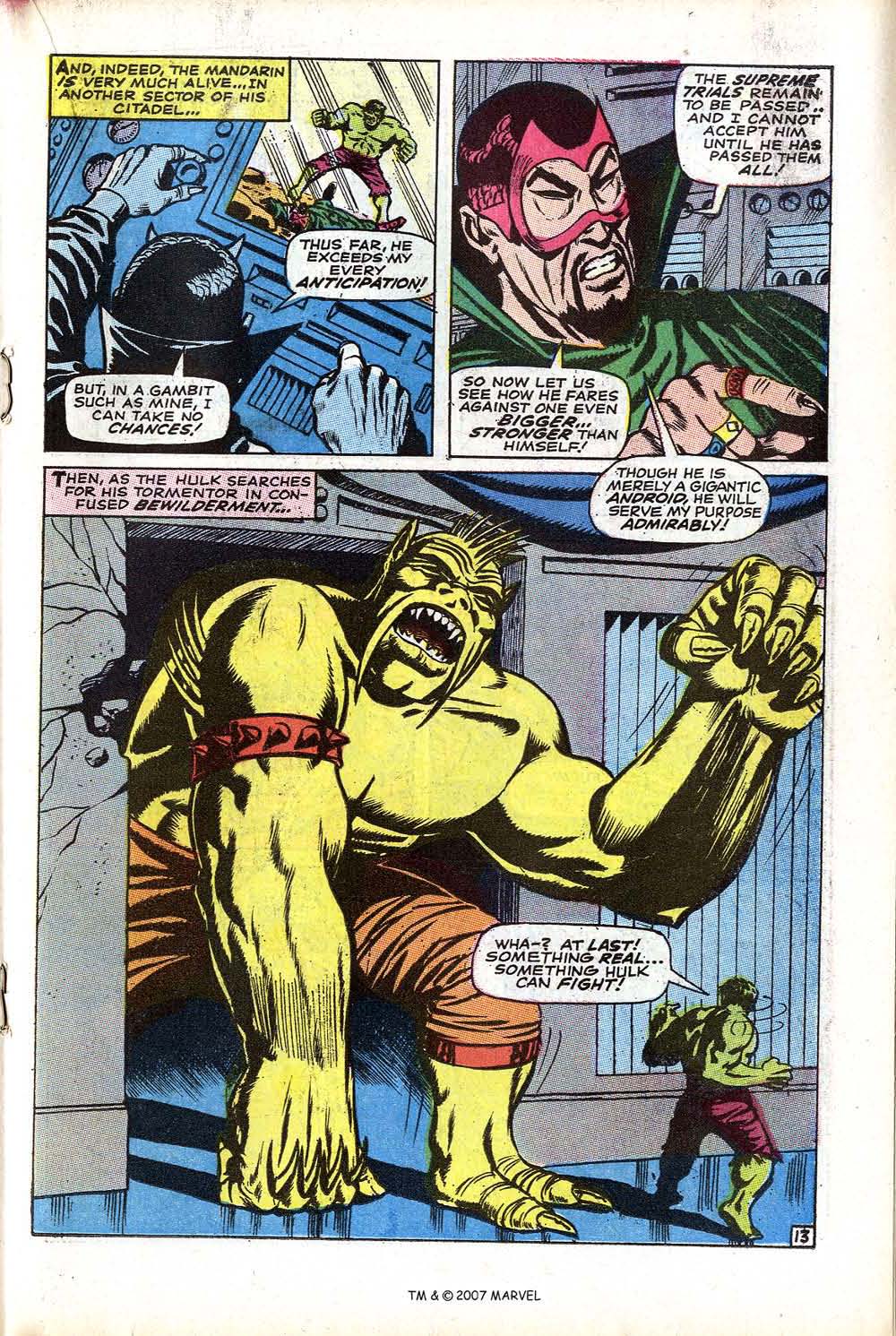 Read online The Incredible Hulk (1968) comic -  Issue #107 - 19