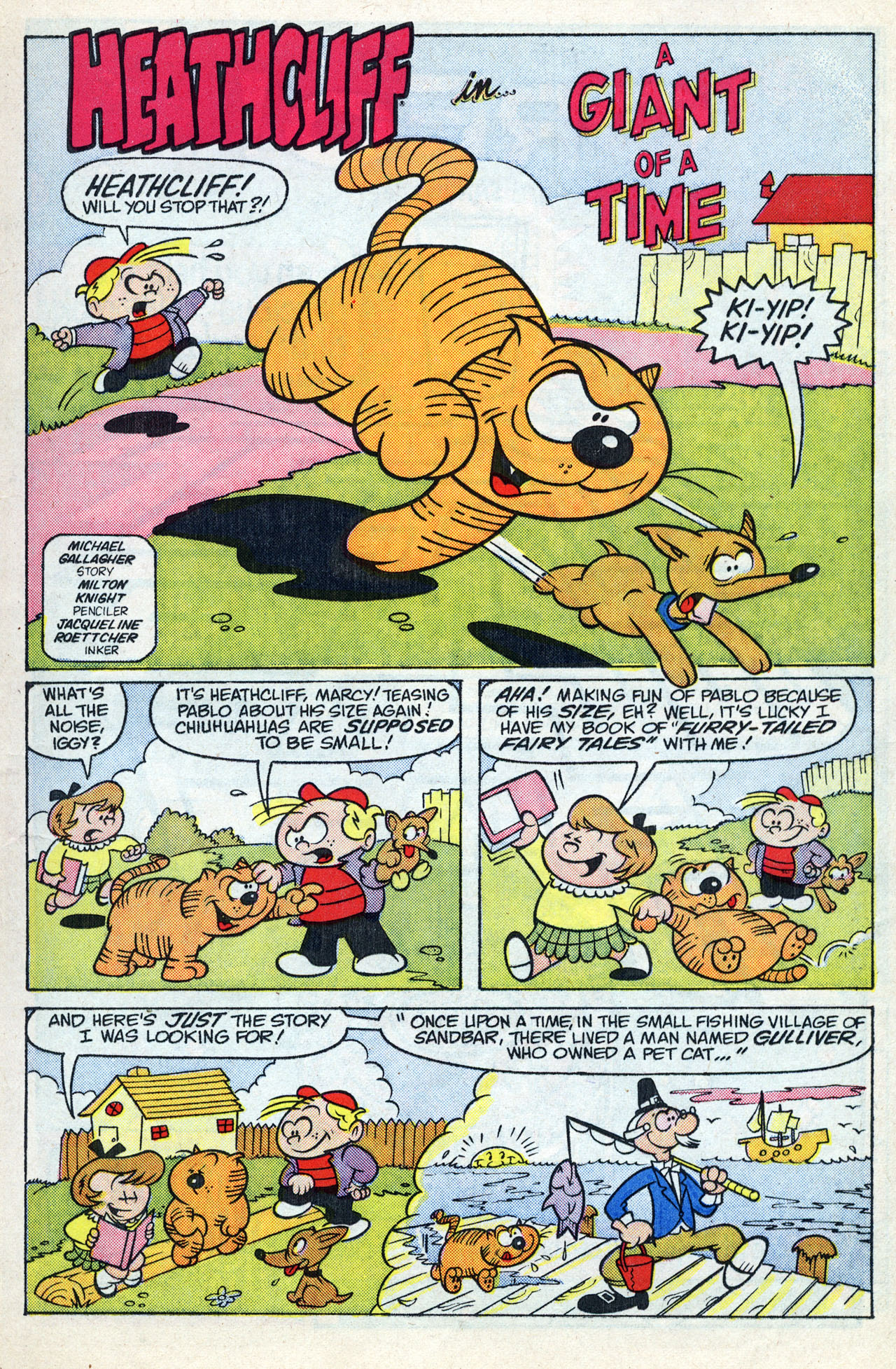 Read online Heathcliff comic -  Issue #11 - 13