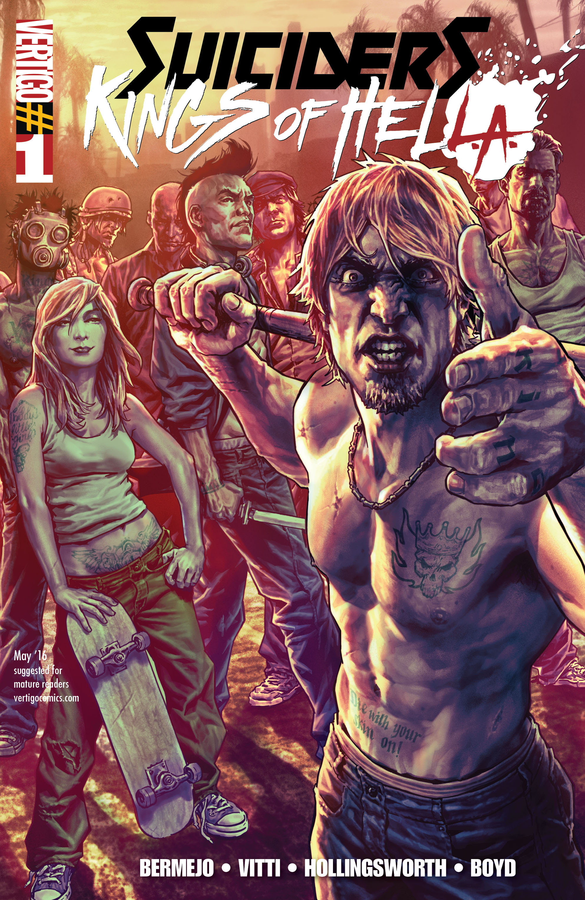 Read online Suiciders: Kings of Hell.A. comic -  Issue #1 - 1