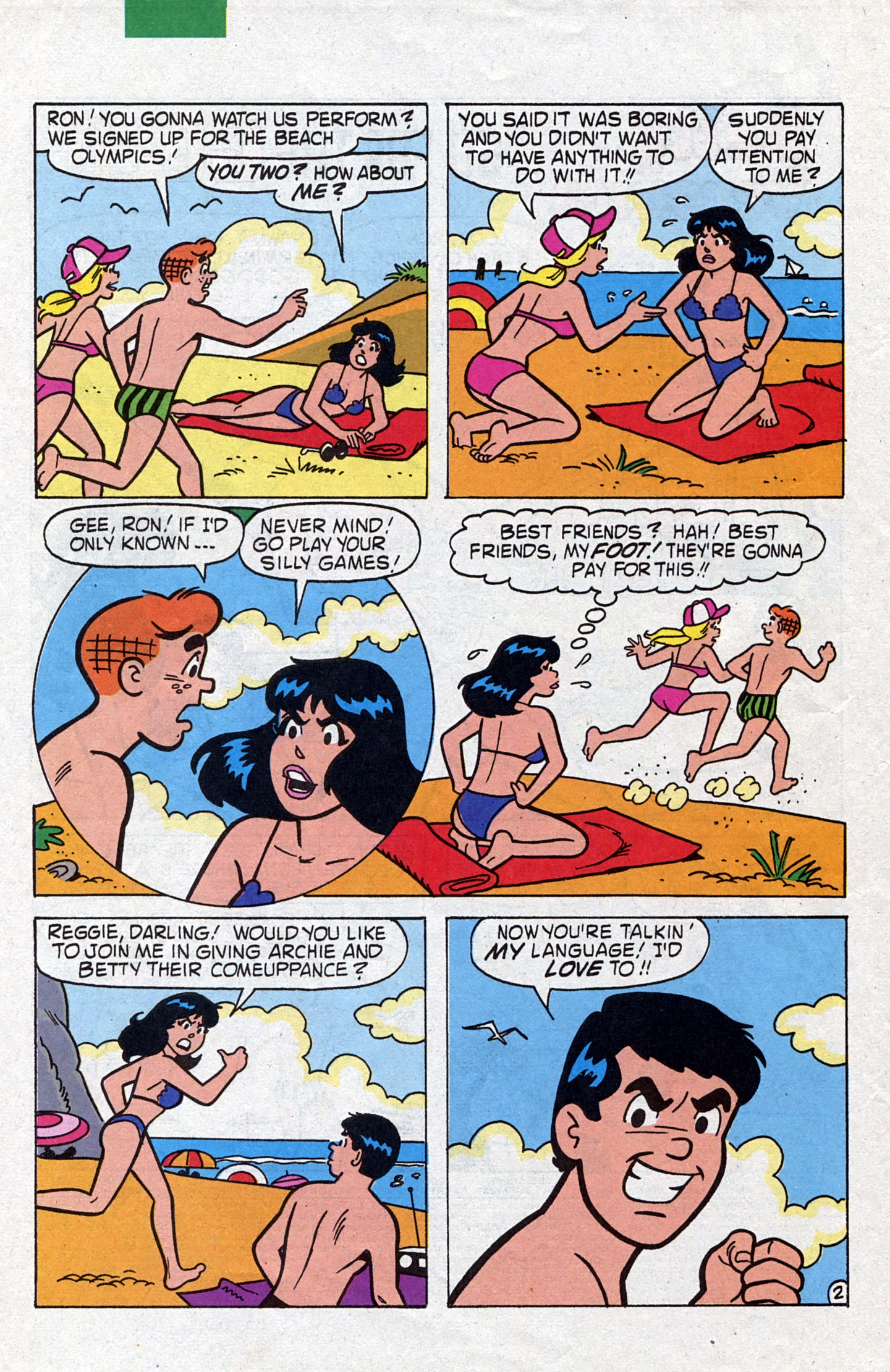 Read online Betty And Veronica: Summer Fun (1994) comic -  Issue #1 - 4