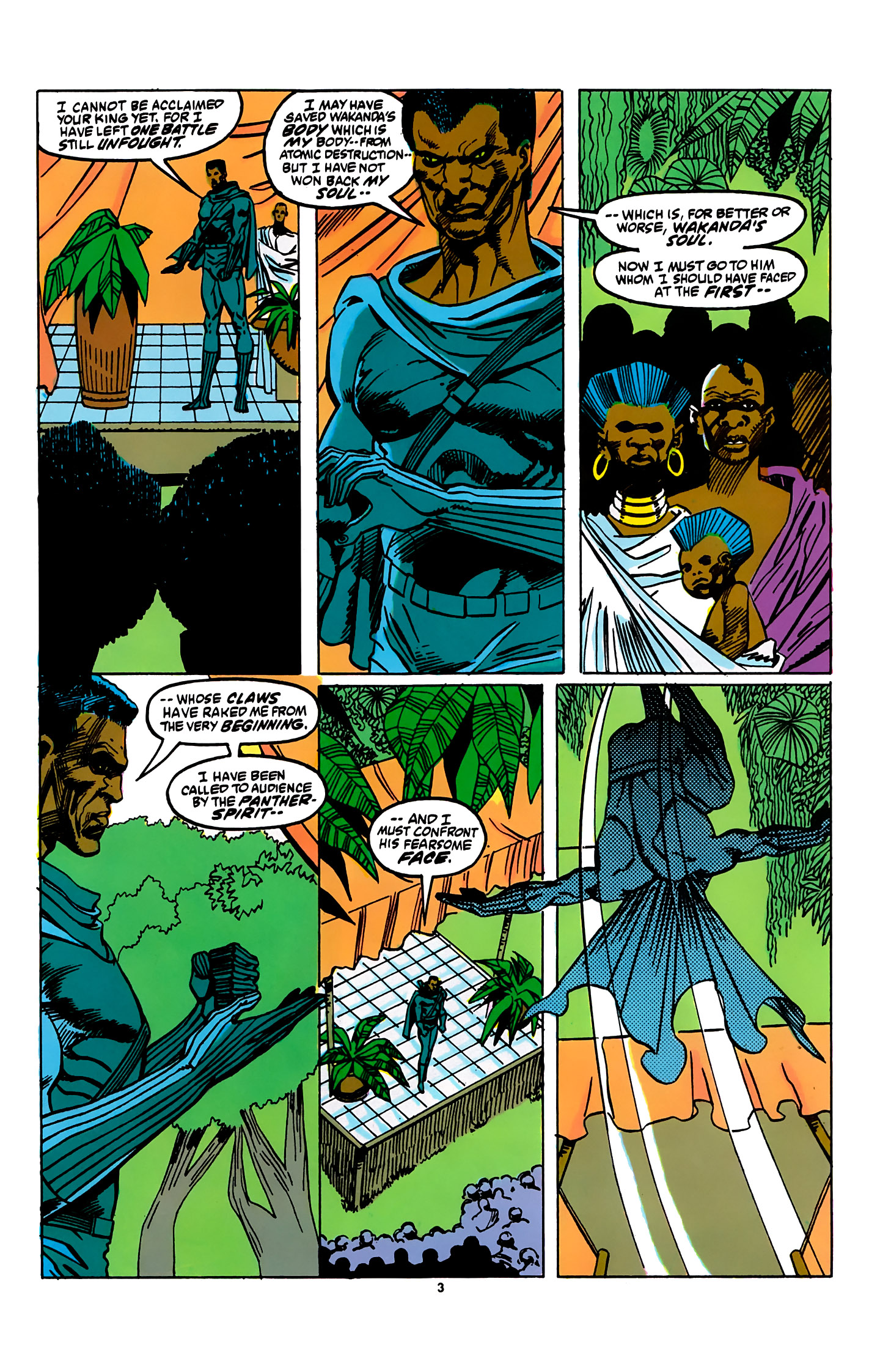 Read online Black Panther (1988) comic -  Issue #4 - 4