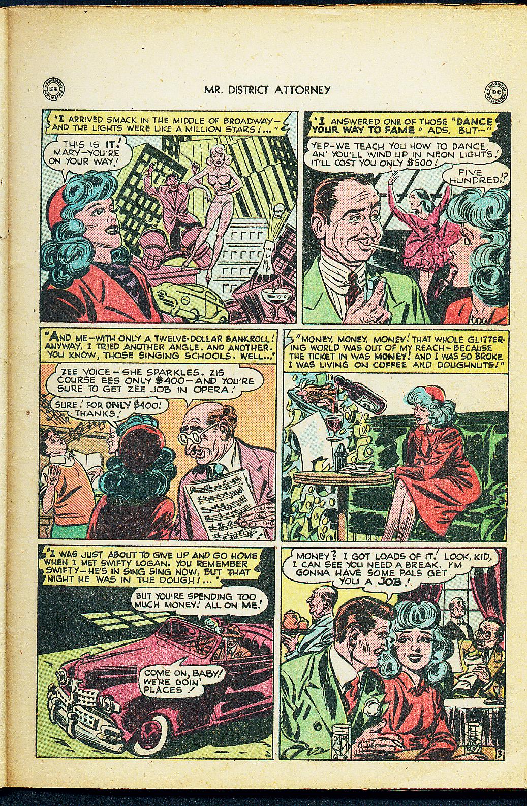 Read online Mr. District Attorney comic -  Issue #1 - 5