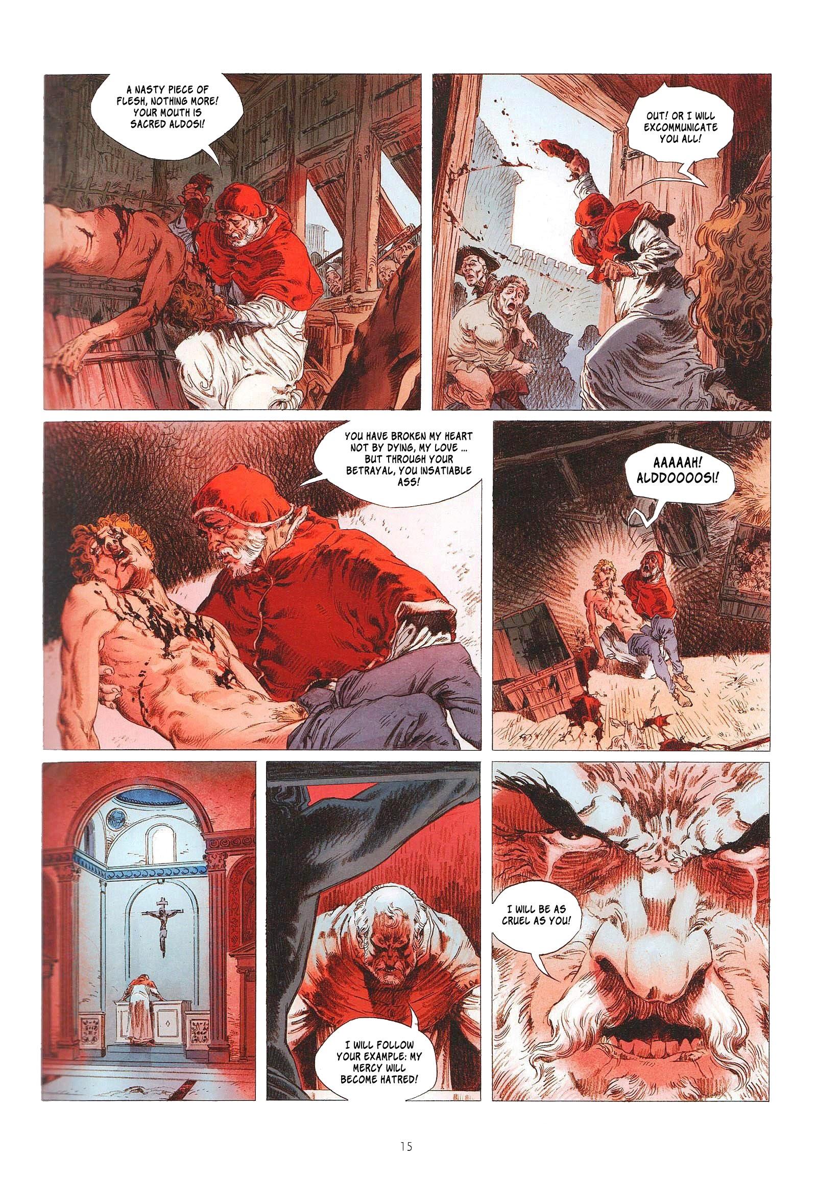 Read online The Terrible Pope comic -  Issue #2 - 15