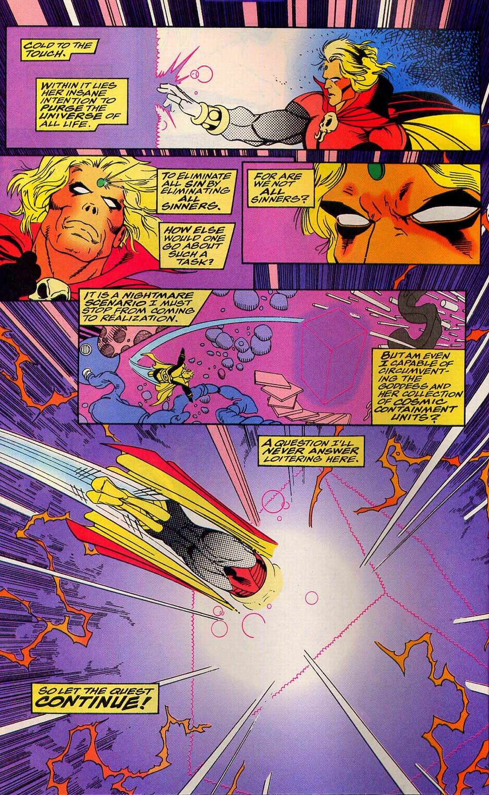 Read online Warlock and the Infinity Watch comic -  Issue #22 - 14