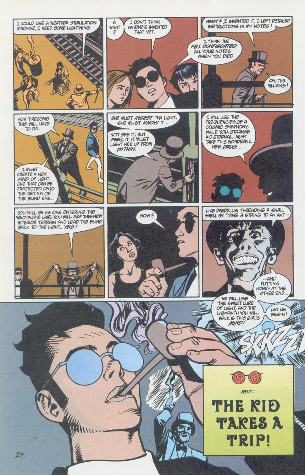 Read online Kid Eternity (1993) comic -  Issue #11 - 24