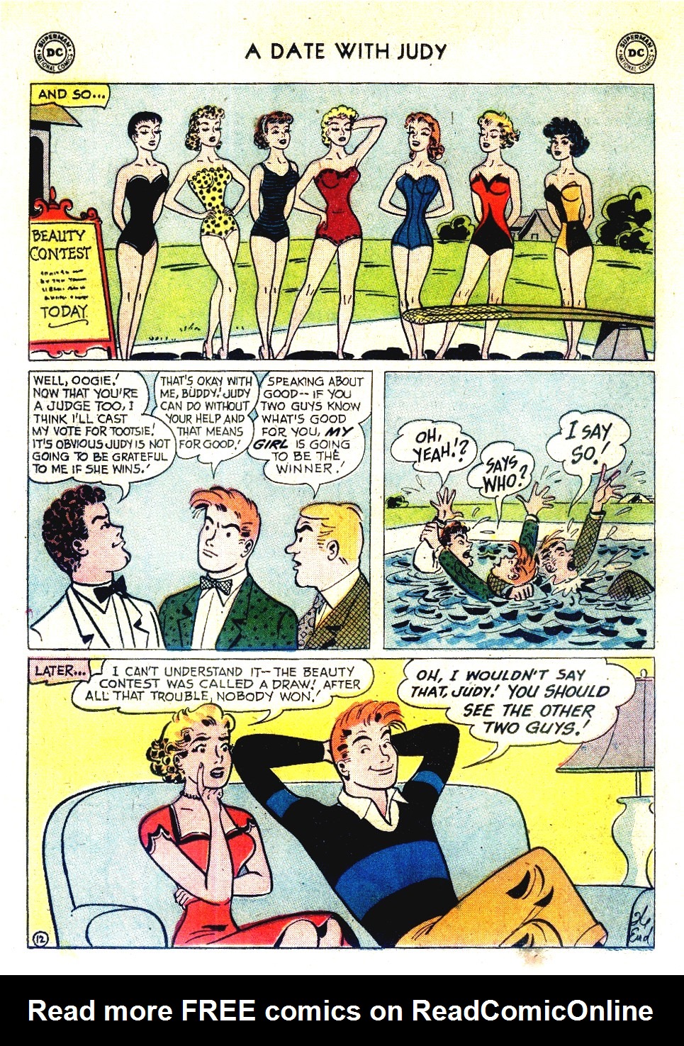 Read online A Date with Judy comic -  Issue #66 - 14