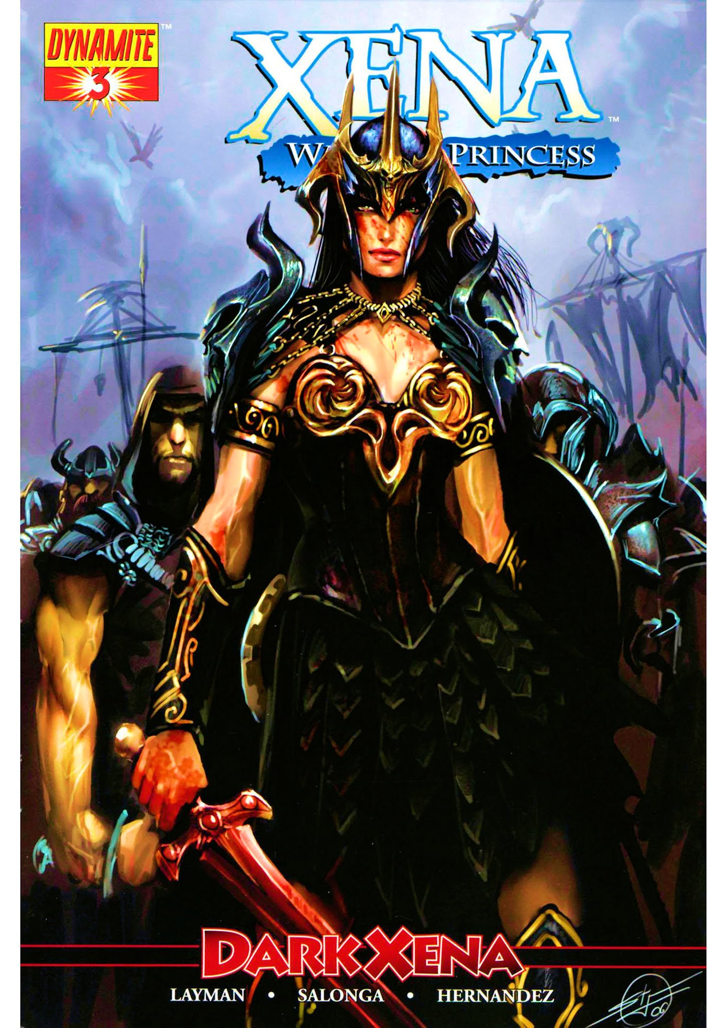 Read online Xena: Warrior Princess - Dark Xena comic -  Issue #3 - 1