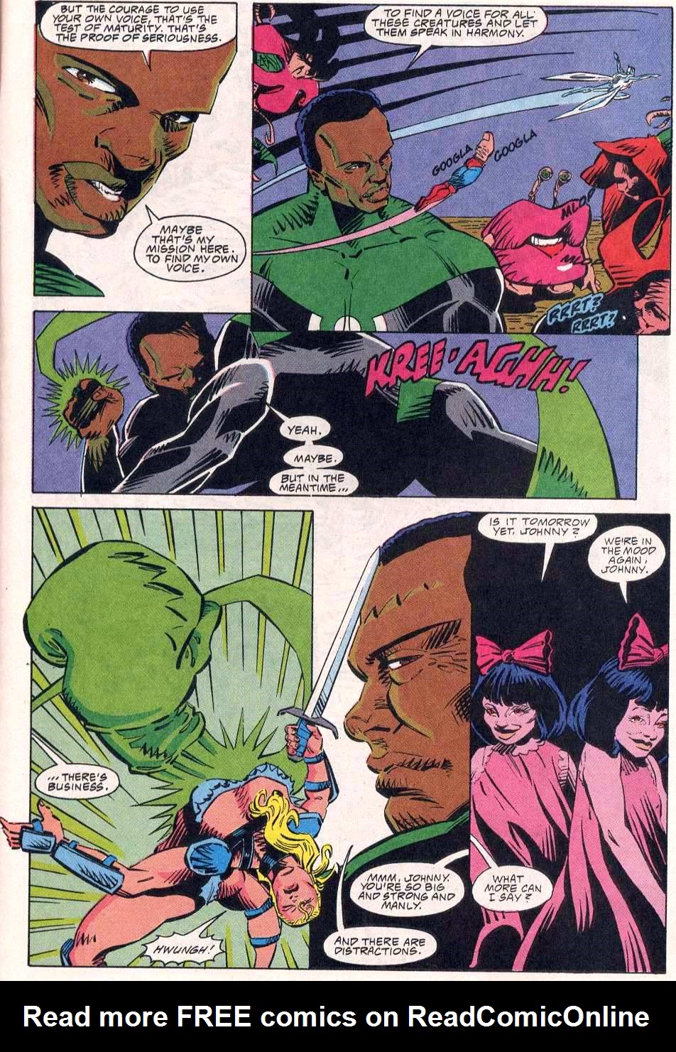 Read online Green Lantern: Mosaic comic -  Issue #1 - 22