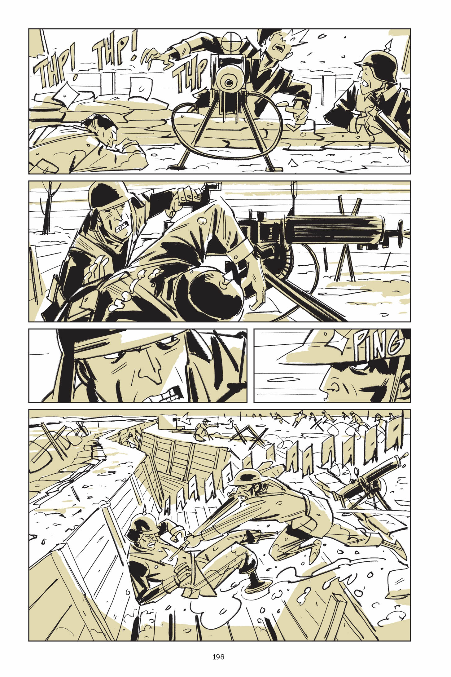 Read online Now Let Me Fly: A Portrait of Eugene Bullard comic -  Issue # TPB (Part 2) - 98