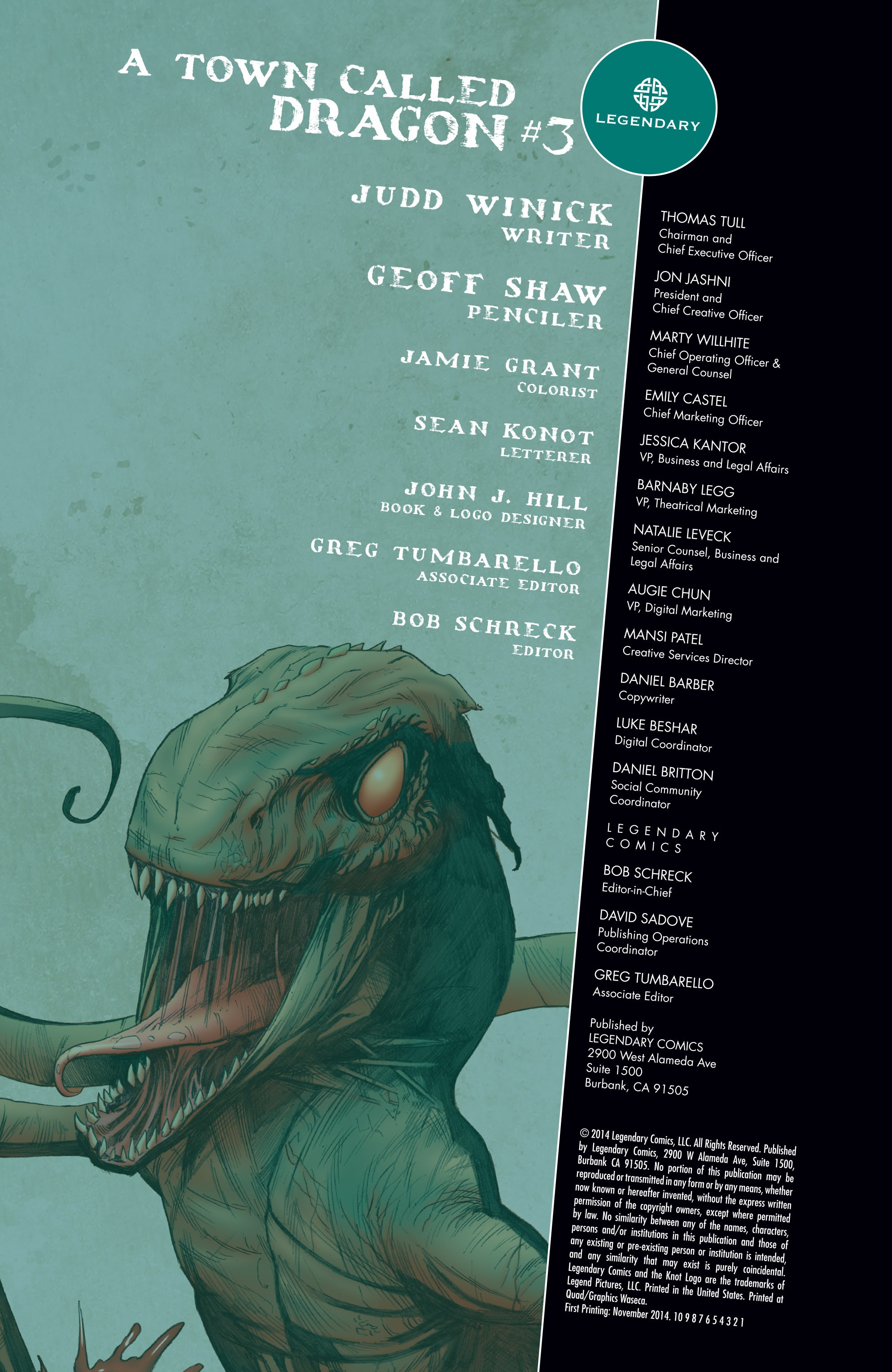 Read online A Town Called Dragon comic -  Issue #3 - 2