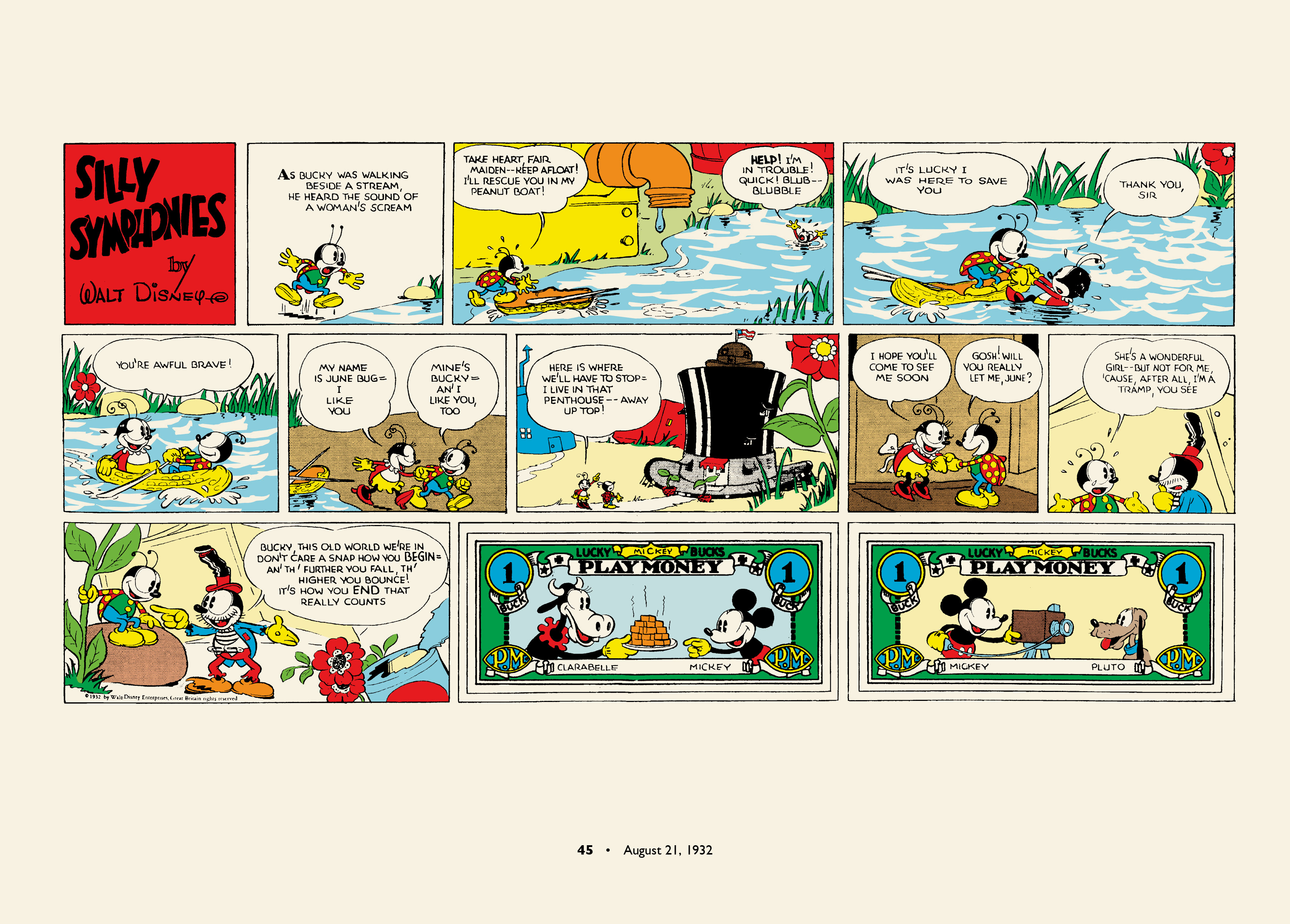 Read online Walt Disney's Silly Symphonies 1932-1935: Starring Bucky Bug and Donald Duck comic -  Issue # TPB (Part 1) - 45