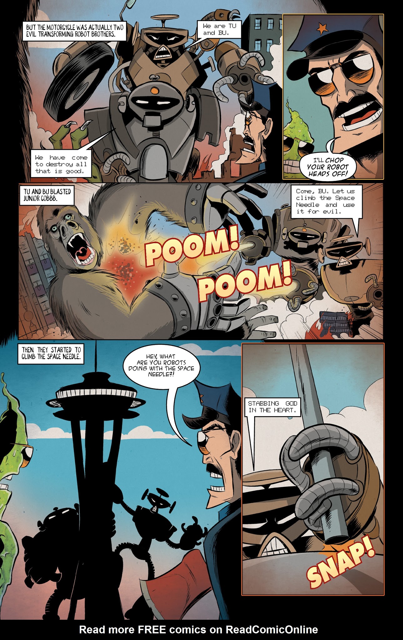 Read online Axe Cop comic -  Issue # TPB 4 - 37
