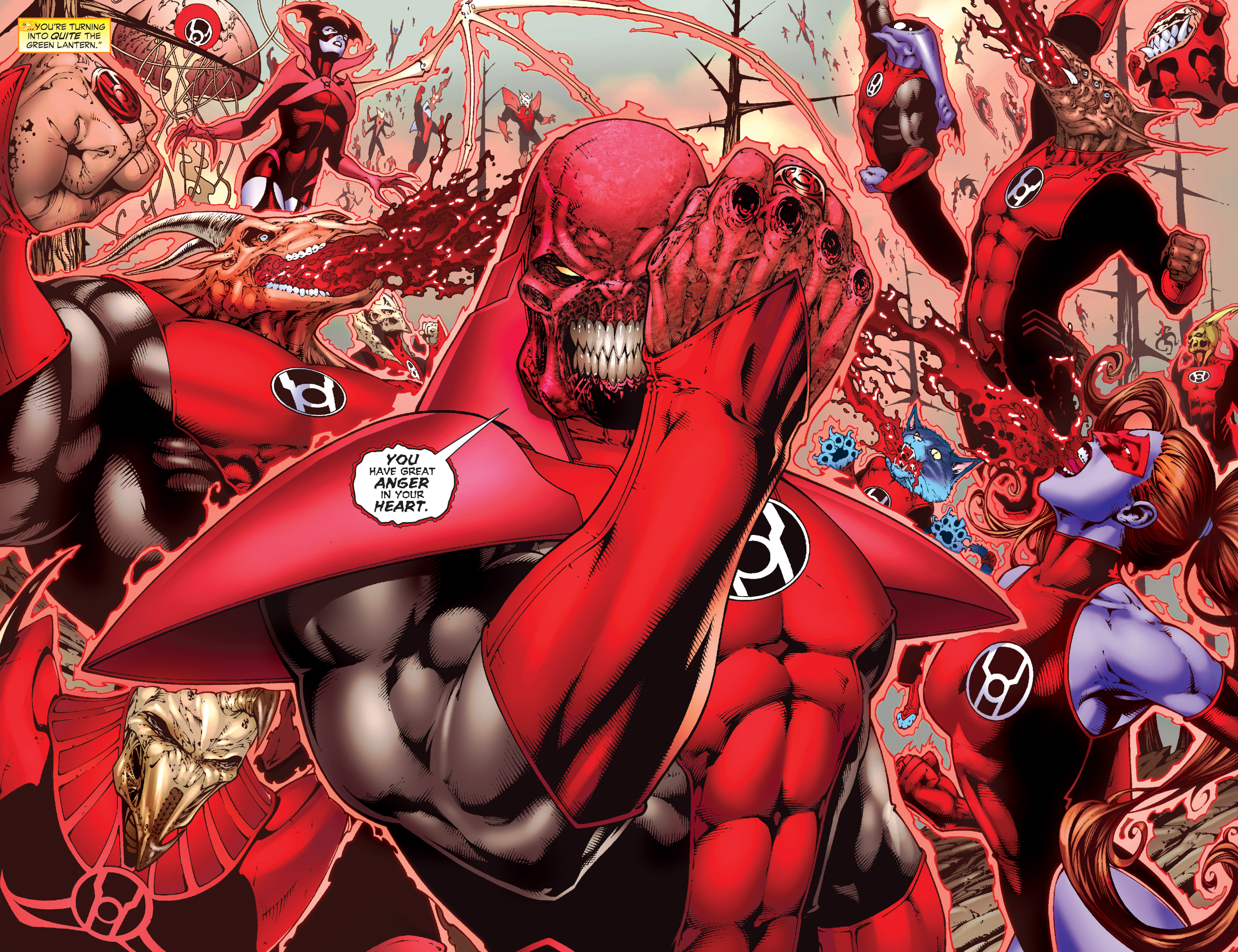 Read online Final Crisis: Rage of the Red Lanterns comic -  Issue # Full - 14