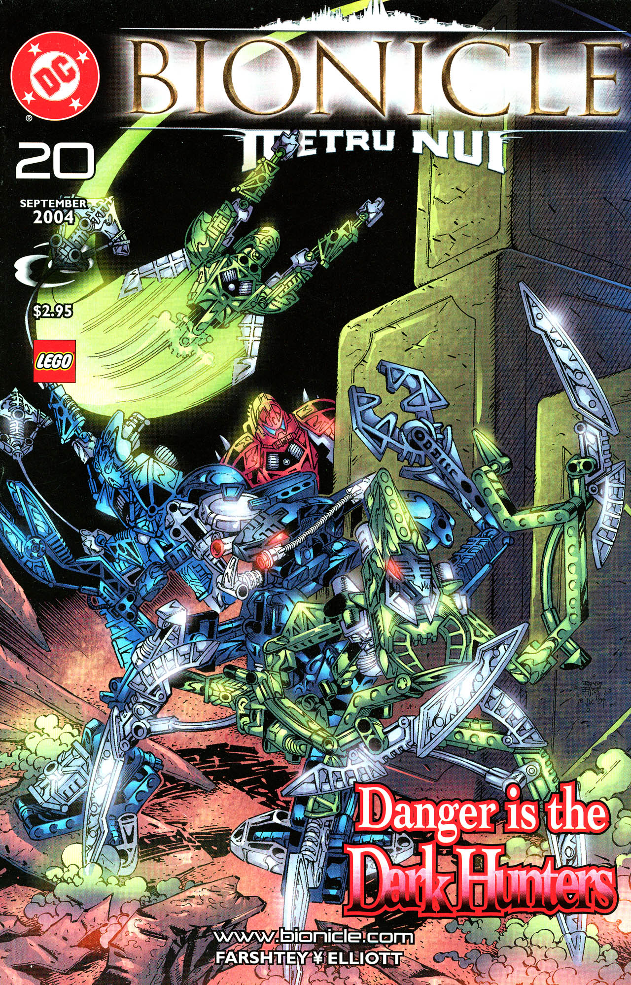 Read online Bionicle comic -  Issue #20 - 1
