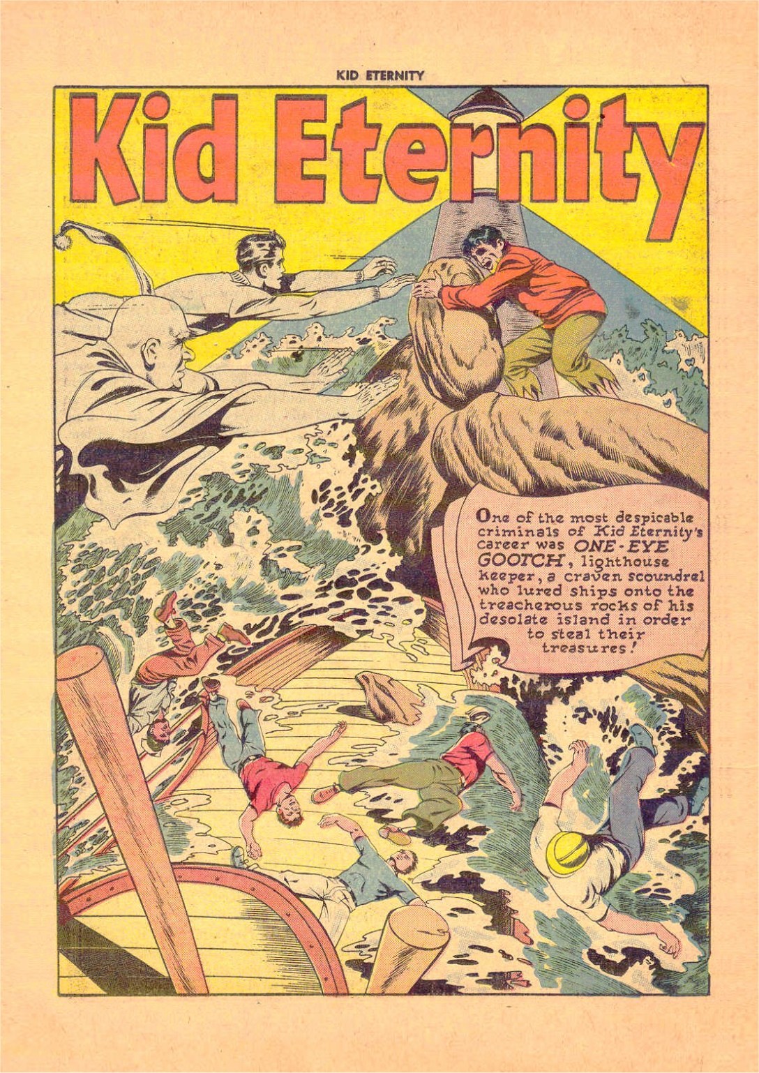 Read online Kid Eternity (1946) comic -  Issue #8 - 36