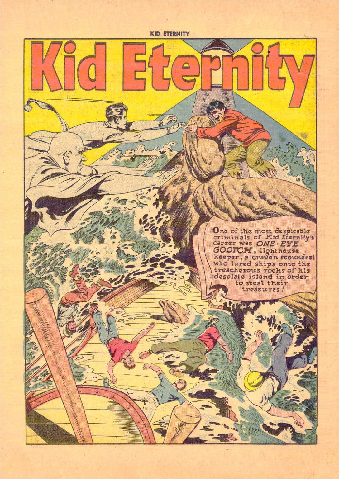 Read online Kid Eternity (1946) comic -  Issue #8 - 36