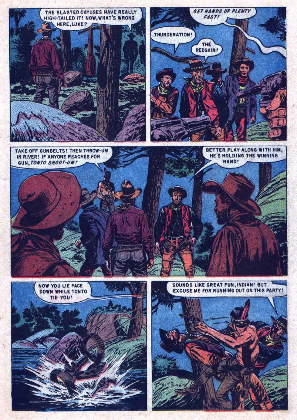 Read online Lone Ranger's Companion Tonto comic -  Issue #17 - 17