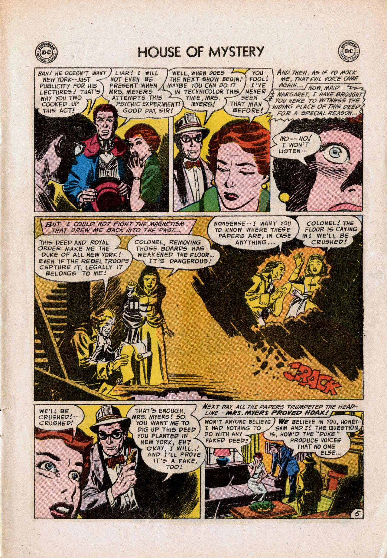 Read online House of Mystery (1951) comic -  Issue #54 - 7