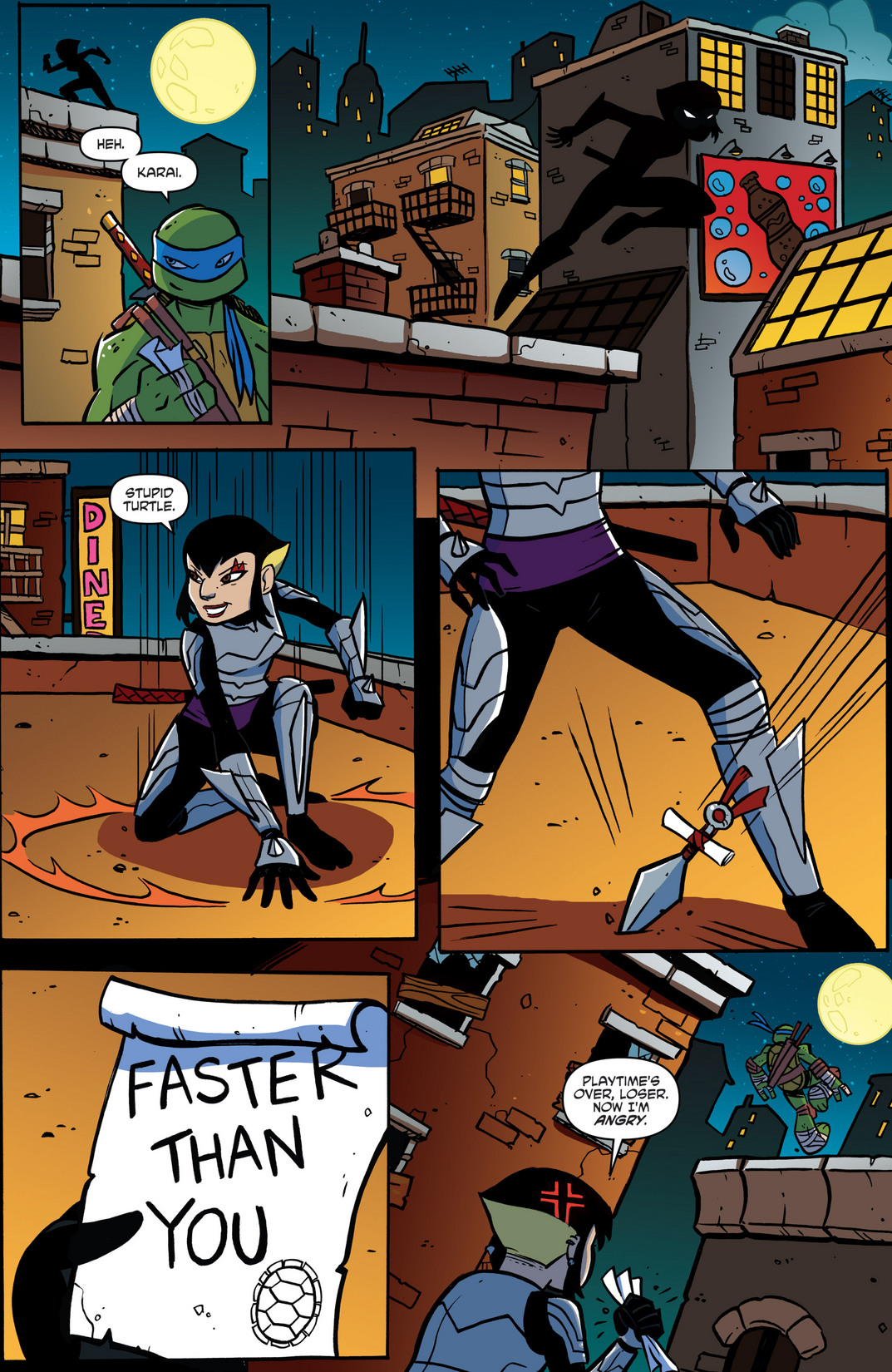 Read online Teenage Mutant Ninja Turtles New Animated Adventures comic -  Issue #7 - 12