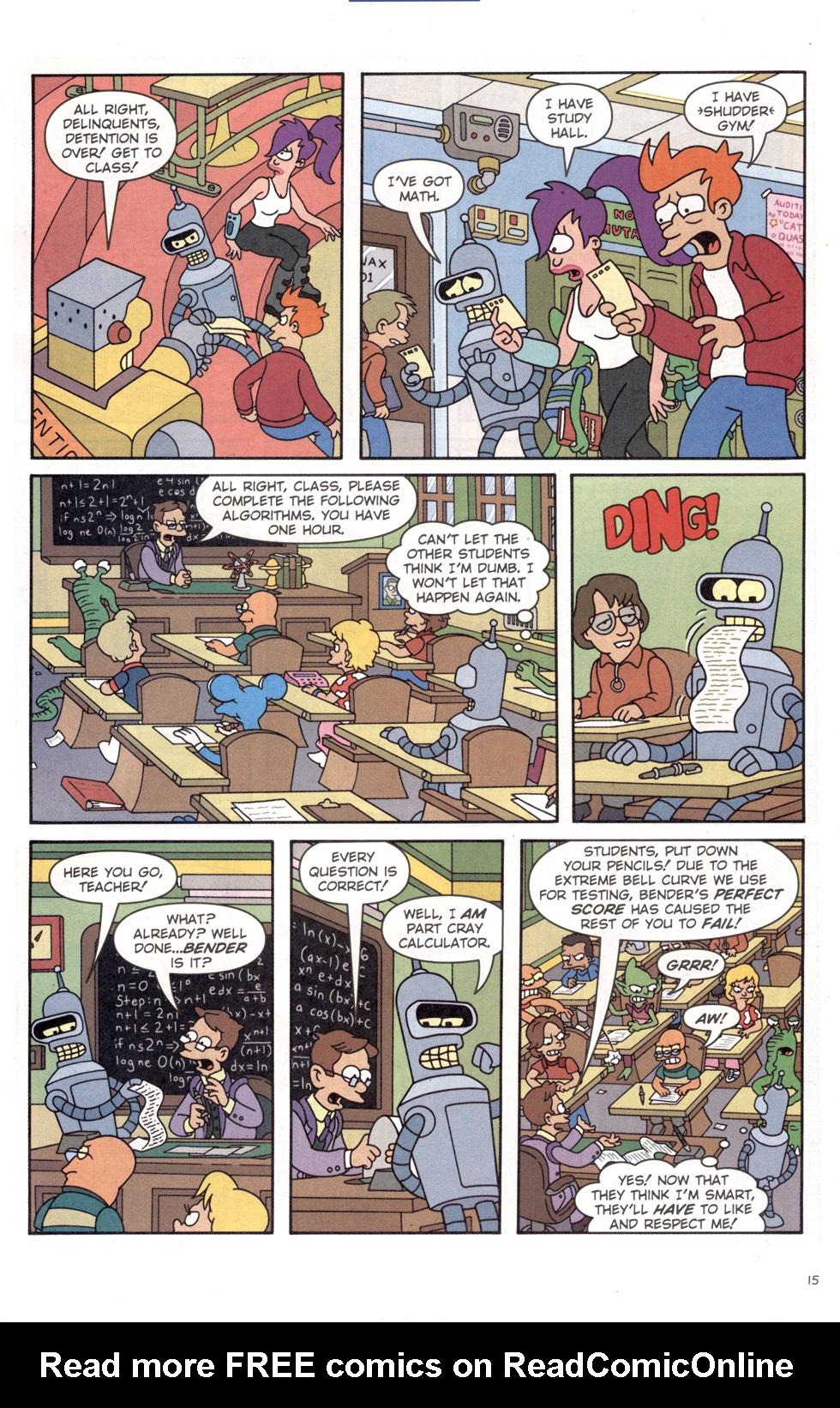 Read online Futurama Comics comic -  Issue #16 - 16