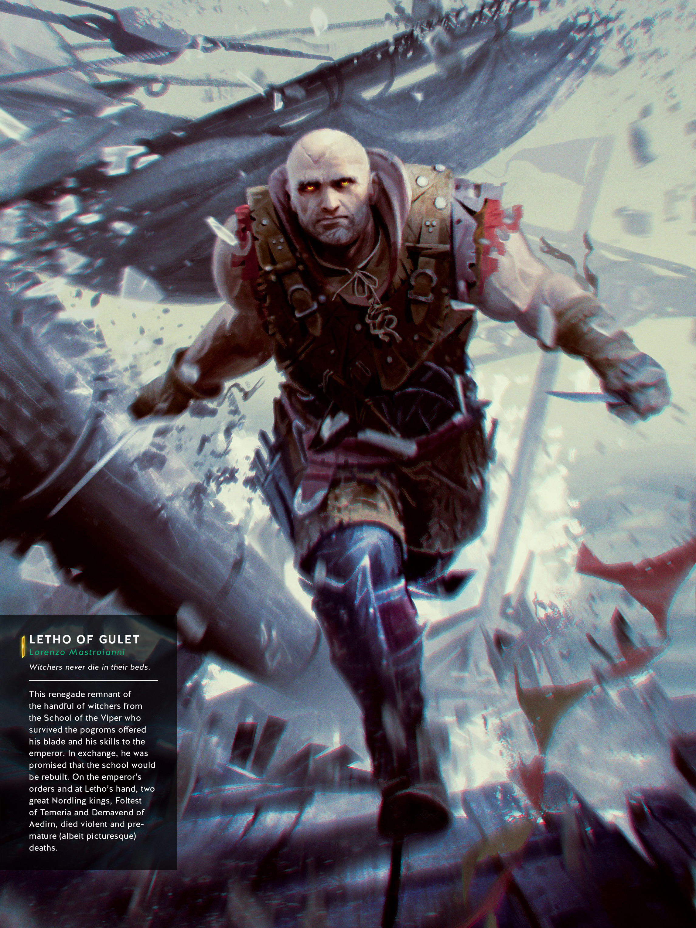 Read online Gwent: Art of the Witcher Card Game comic -  Issue # TPB (Part 2) - 83