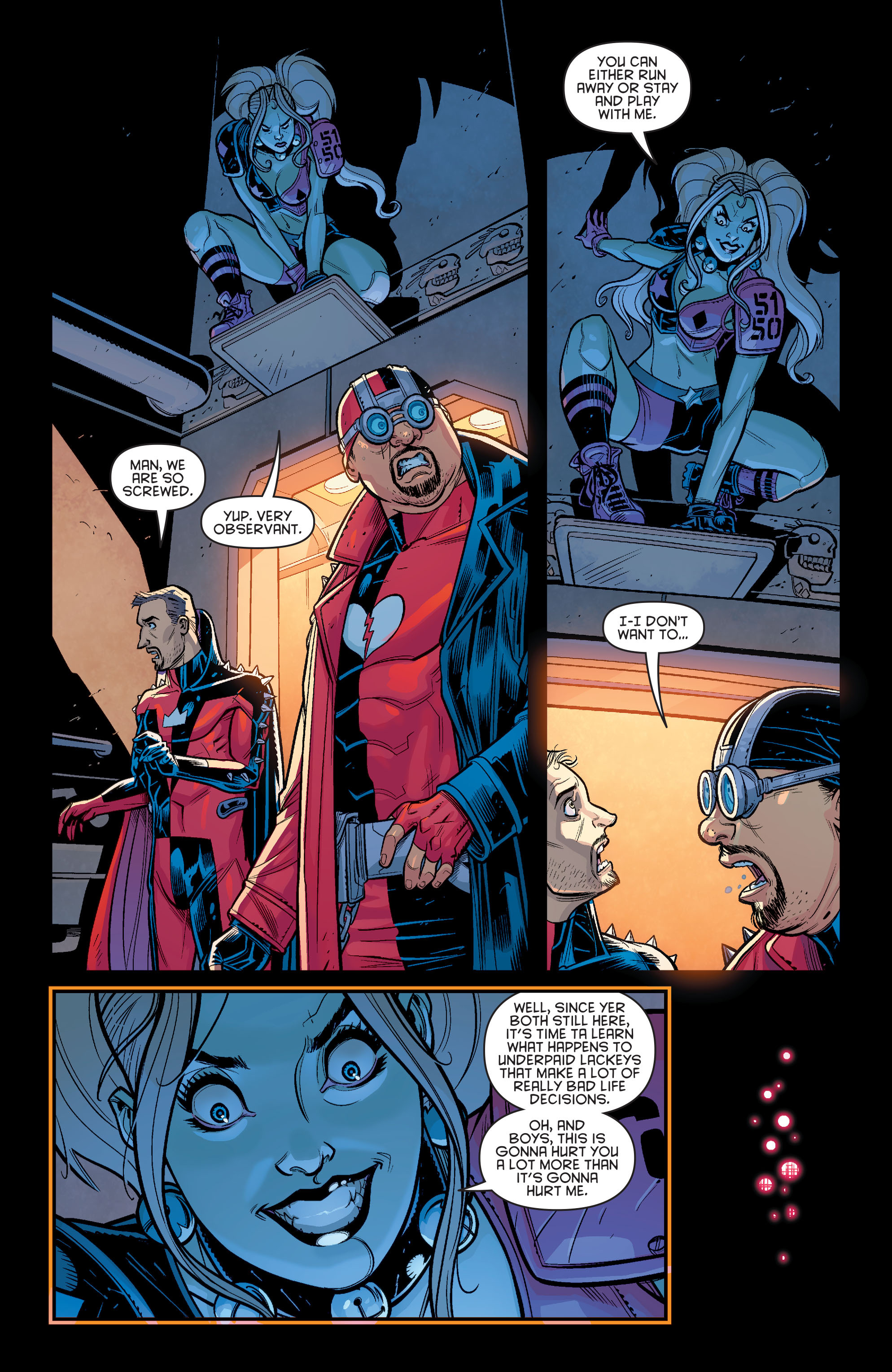 Read online Harley Quinn And Her Gang Of Harleys comic -  Issue #4 - 21