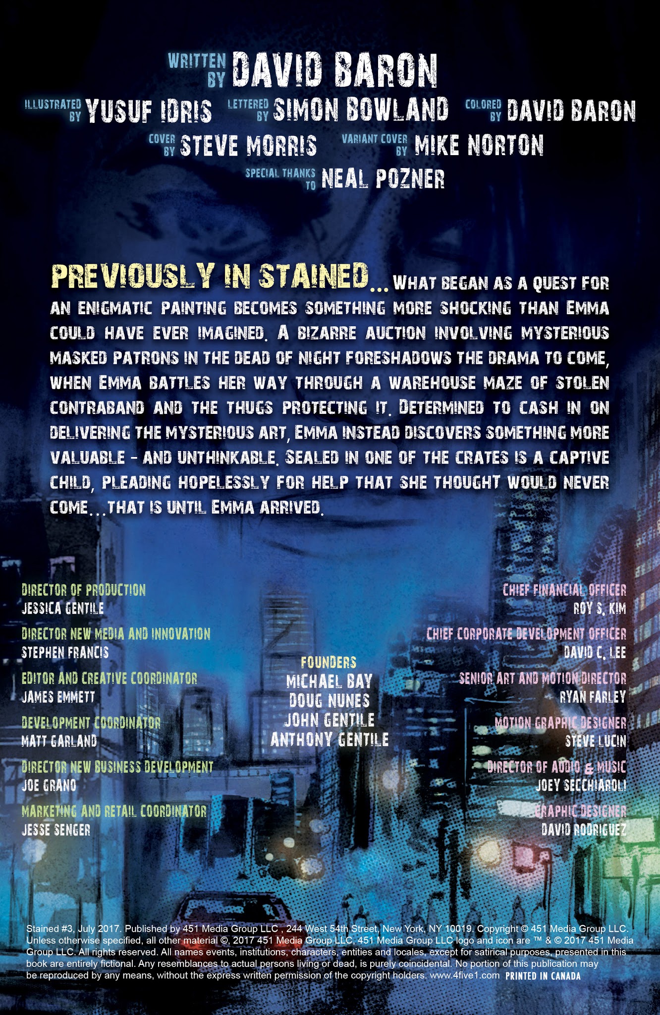Read online Stained comic -  Issue #3 - 2