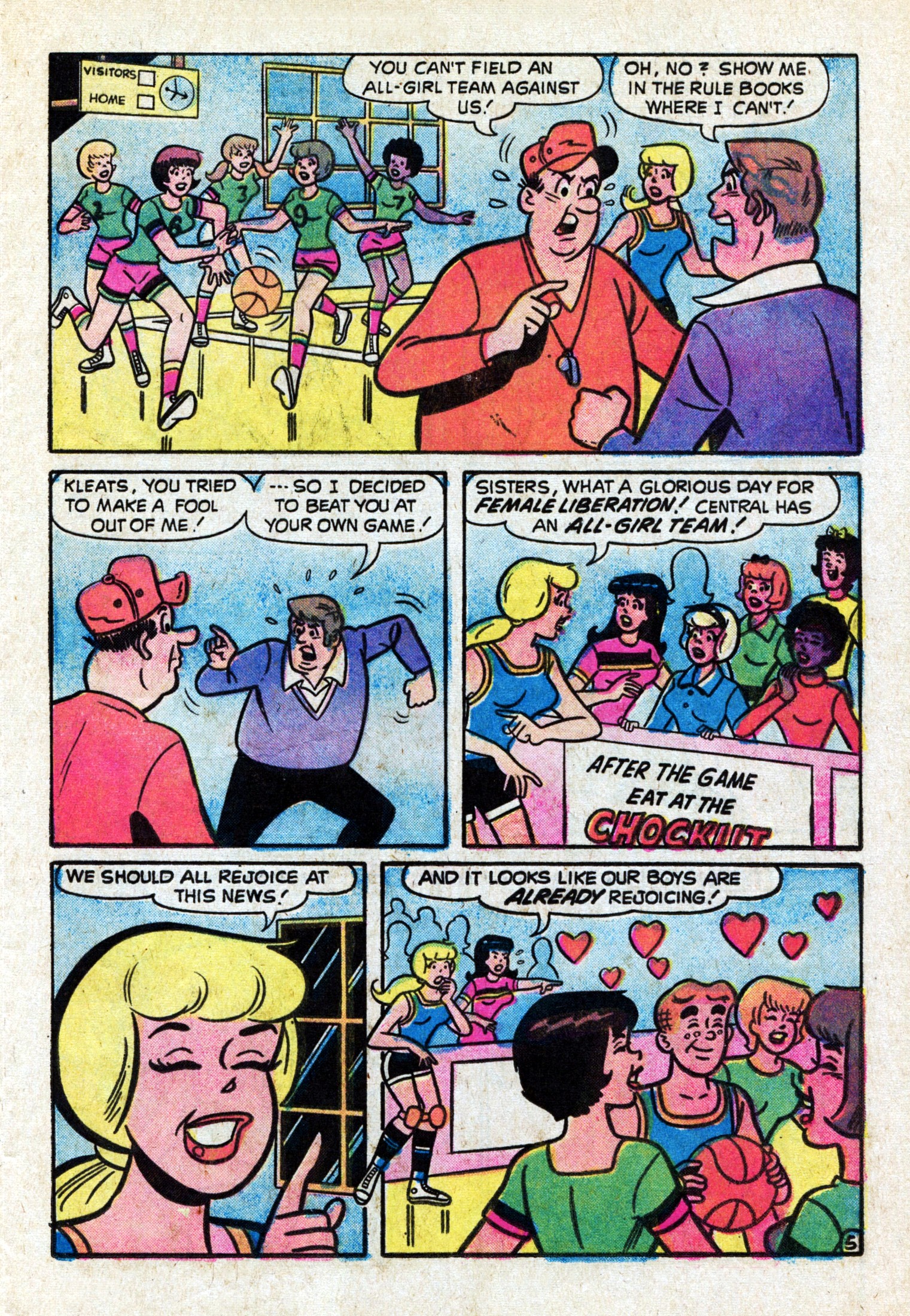 Read online Betty and Me comic -  Issue #58 - 17