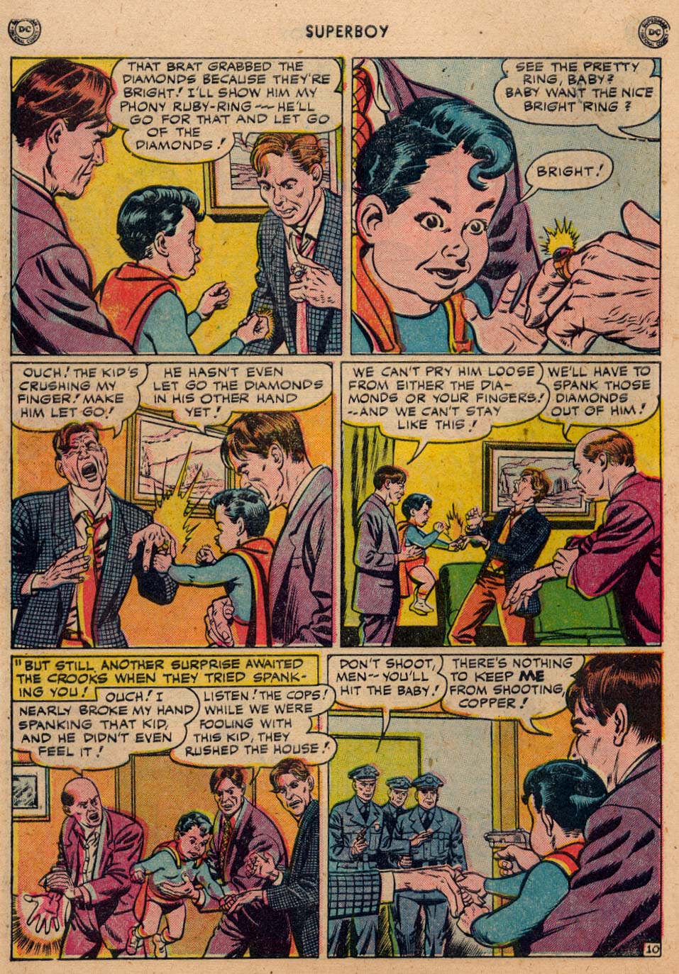 Read online Superboy (1949) comic -  Issue #8 - 11