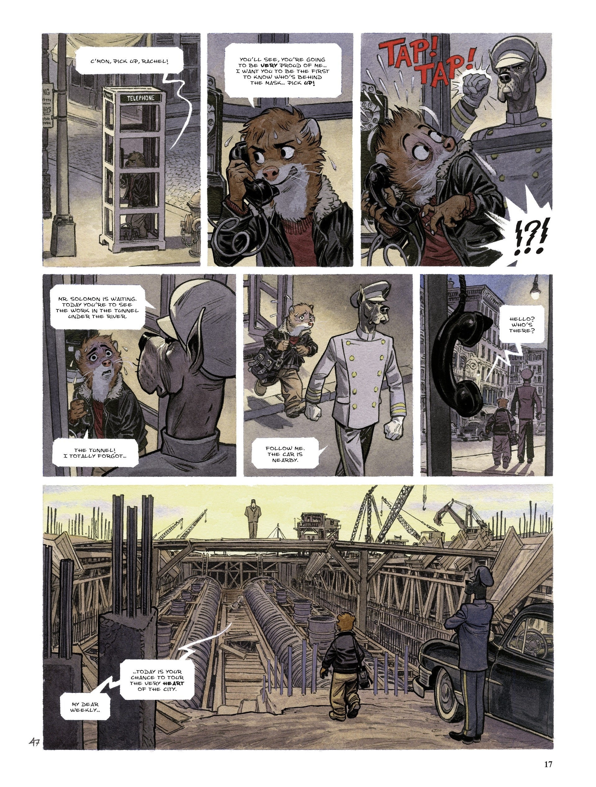 Read online Blacksad: They All Fall Down comic -  Issue #2 - 17
