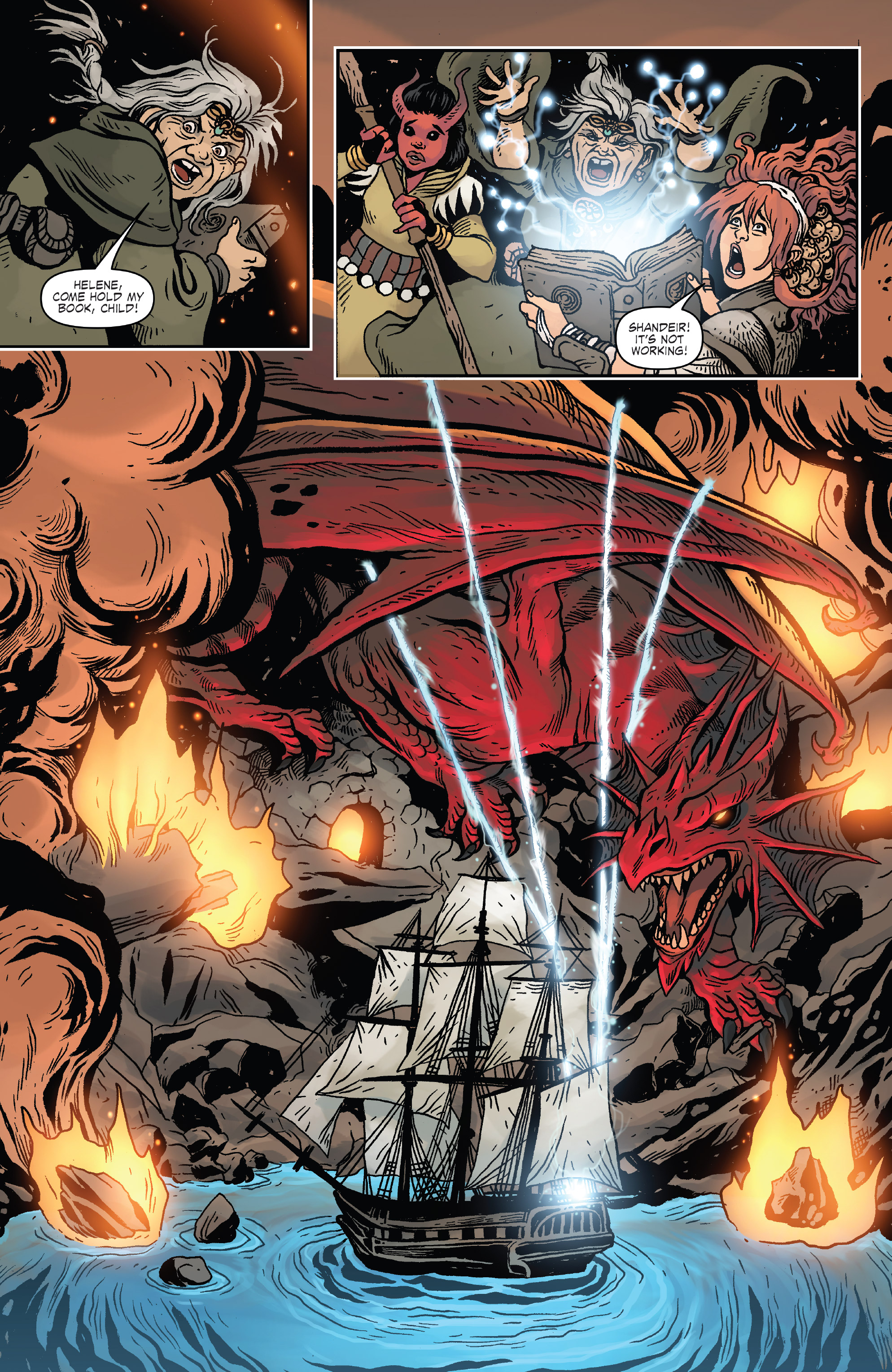 Read online Dungeon & Dragons: A Darkened Wish comic -  Issue #2 - 15
