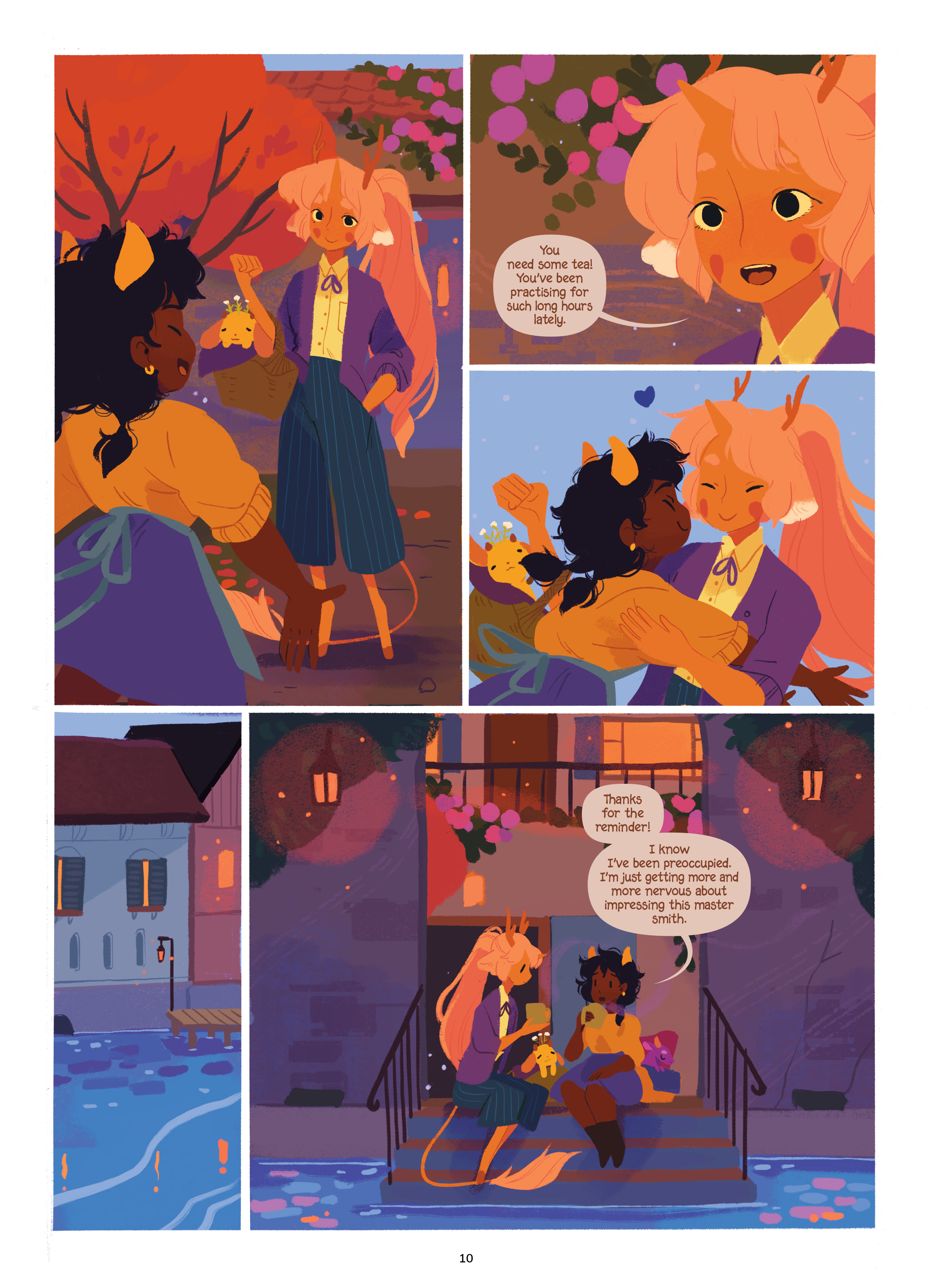 Read online The Tea Dragon Series comic -  Issue # The Tea Dragon Tapestry - 11