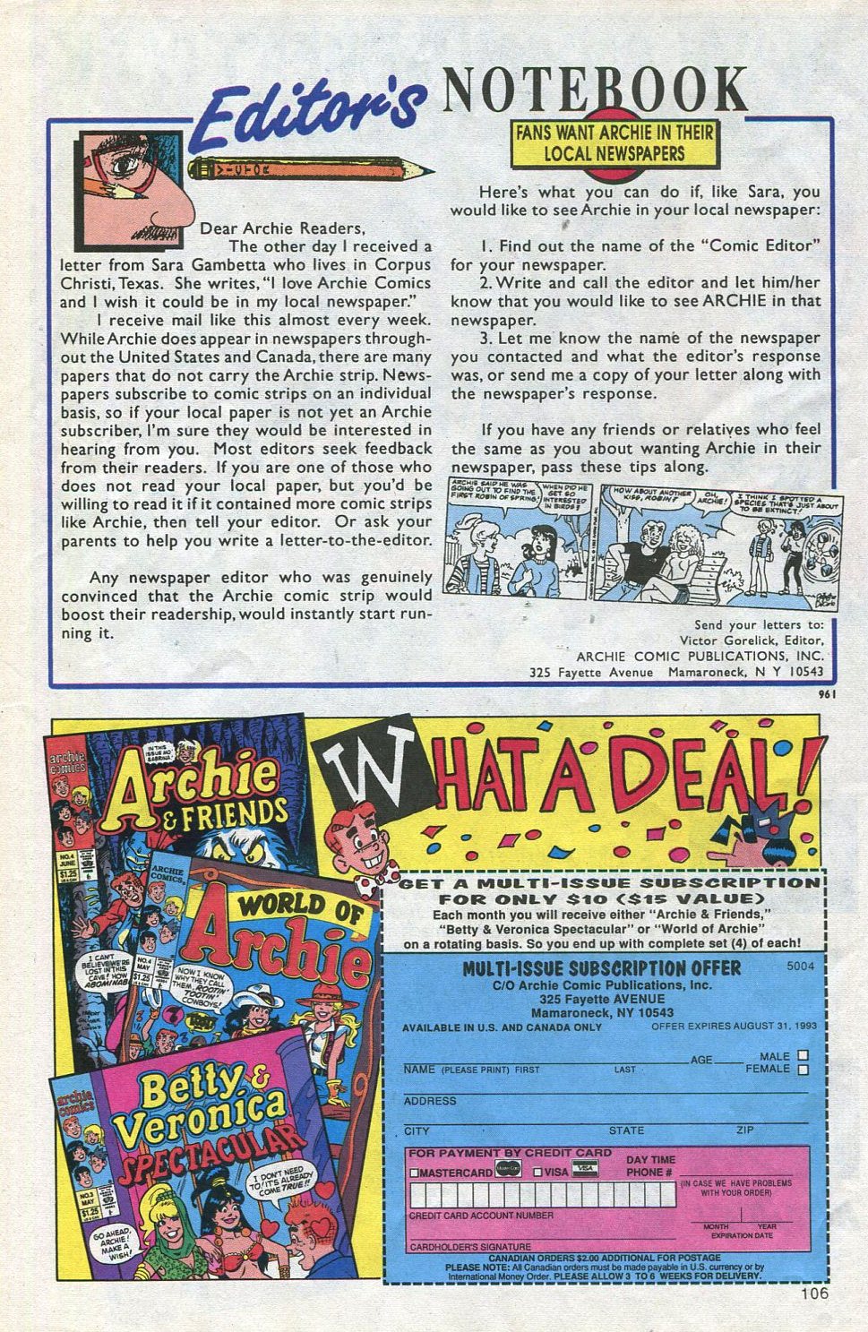 Read online Betty and Veronica (1987) comic -  Issue #65 - 10