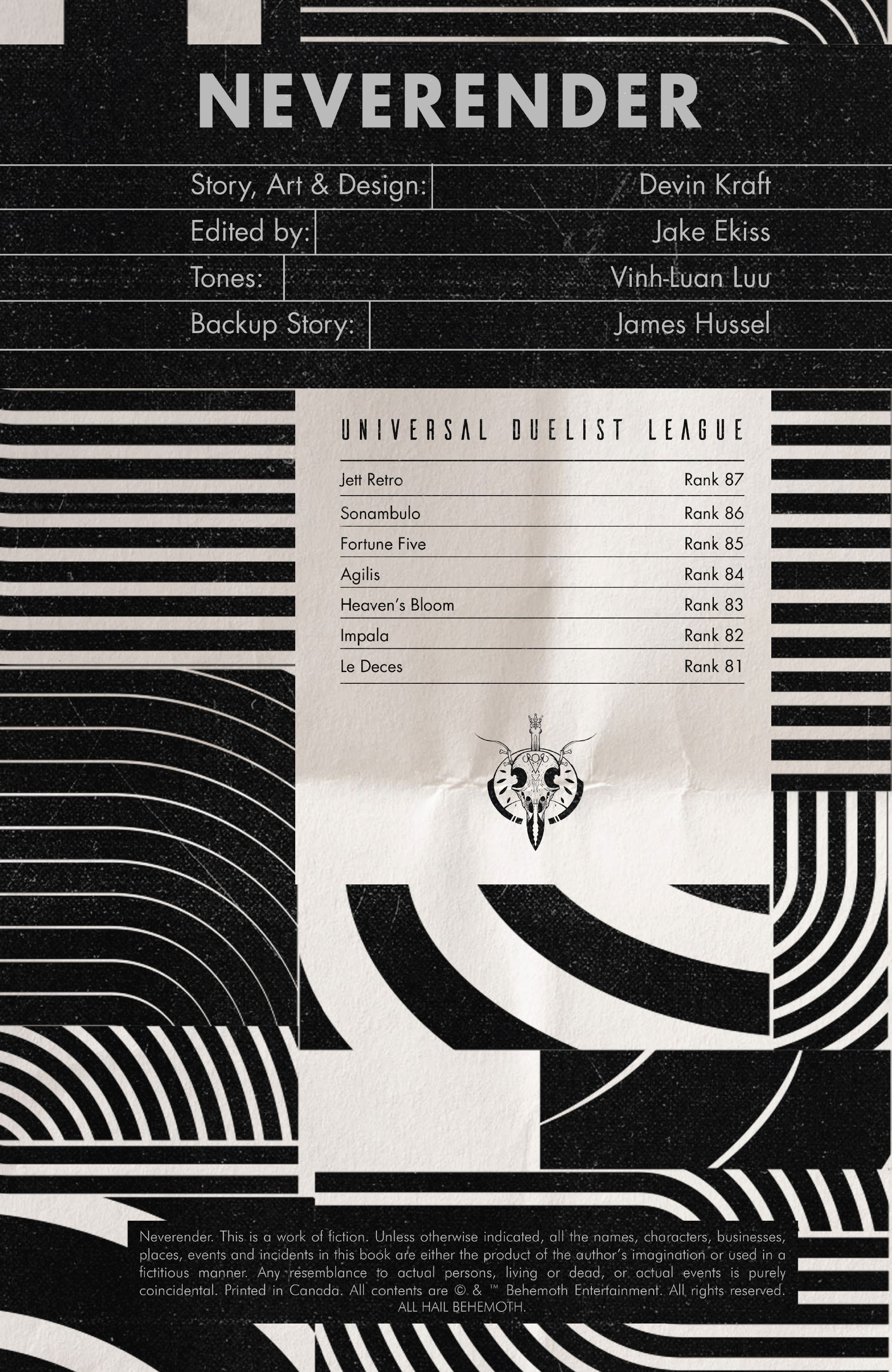 Read online Neverender comic -  Issue #1 - 2