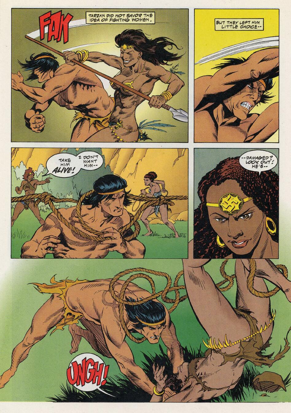 Read online Tarzan (1996) comic -  Issue #7 - 25