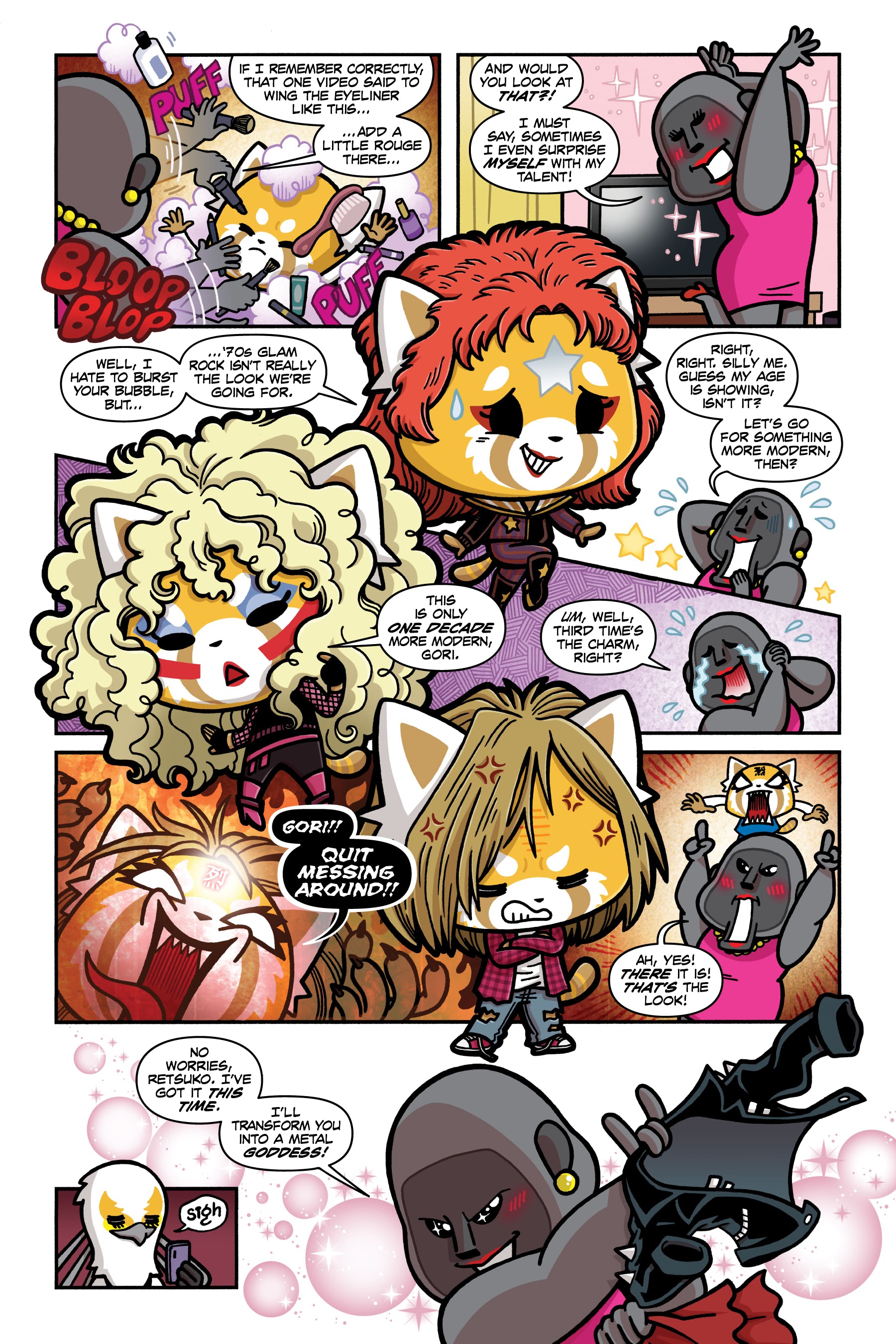 Read online Aggretsuko: Little Rei of Sunshine comic -  Issue # TPB - 26