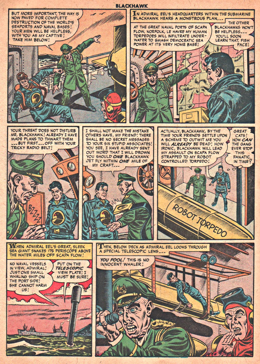 Read online Blackhawk (1957) comic -  Issue #86 - 10